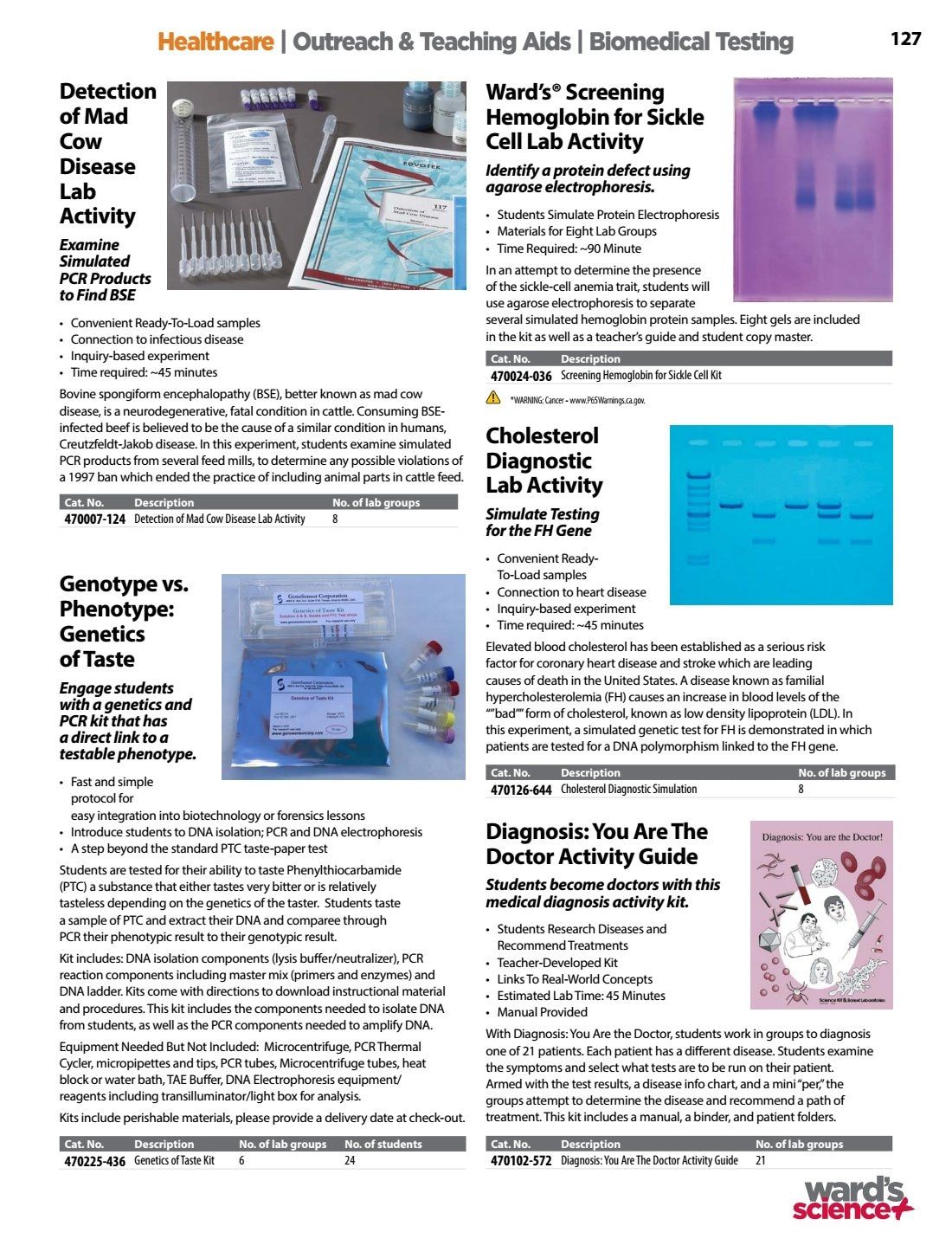 Ward's Science Healthcare & Medical Education Catalog Weekly Ad January 1 - December 31, 2026