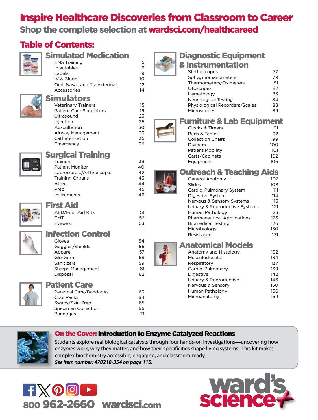 Ward's Science Healthcare & Medical Education Catalog Weekly Ad January 1 - December 31, 2026