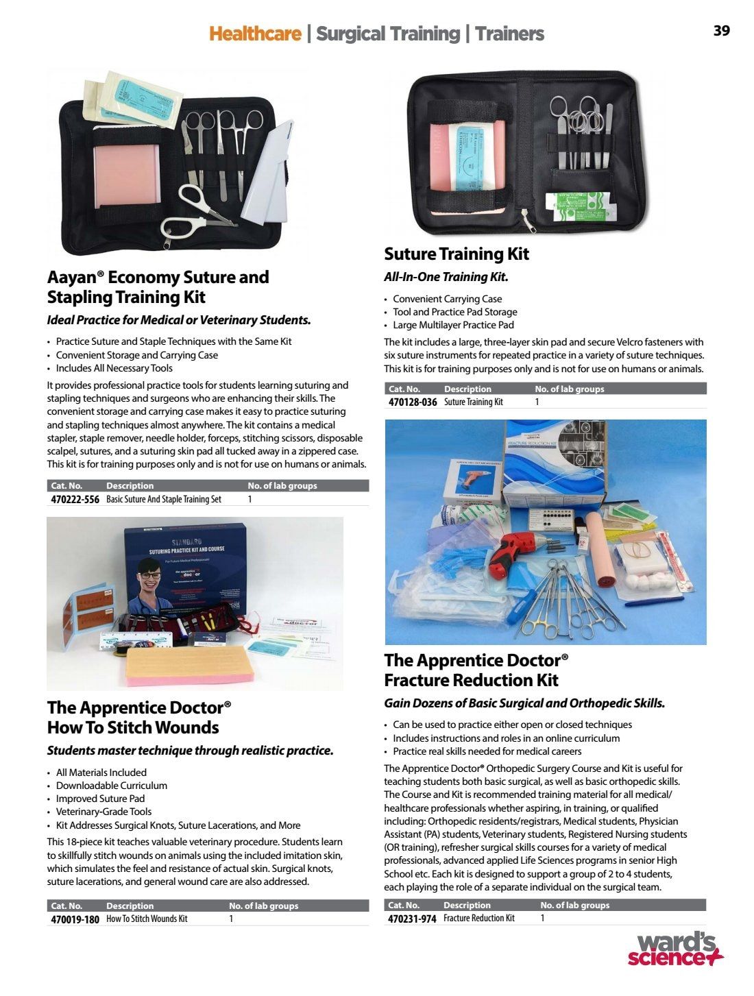 Ward's Science Healthcare & Medical Education Catalog Weekly Ad January 1 - December 31, 2026