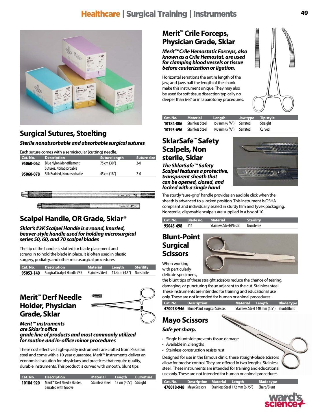 Ward's Science Healthcare & Medical Education Catalog Weekly Ad January 1 - December 31, 2026