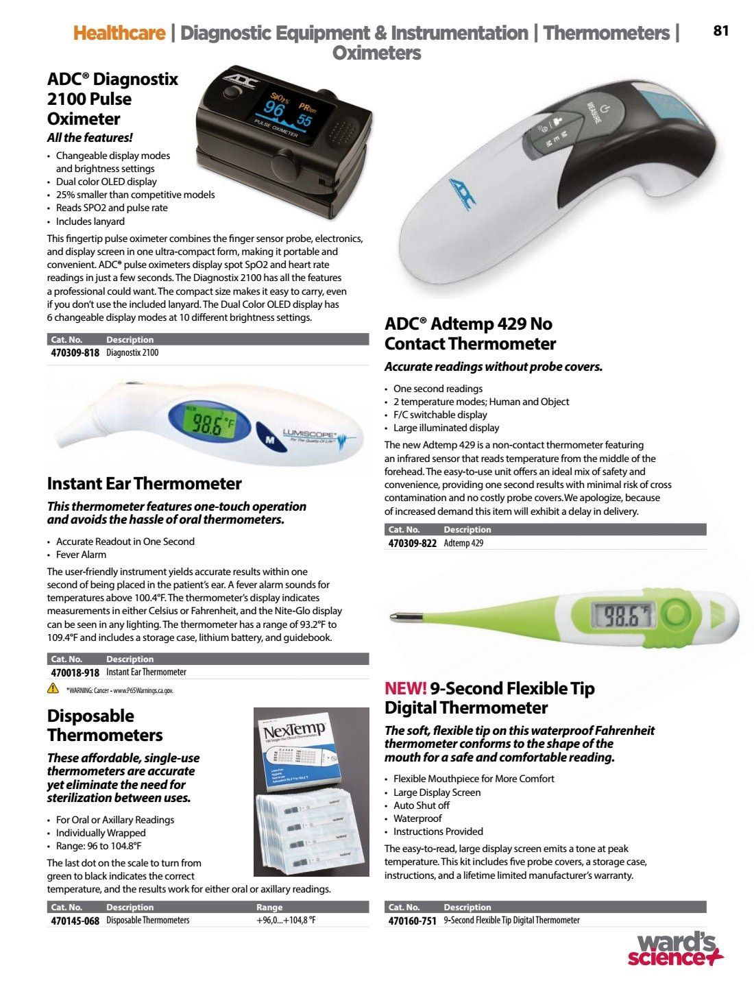 Ward's Science Healthcare & Medical Education Catalog Weekly Ad January 1 - December 31, 2026