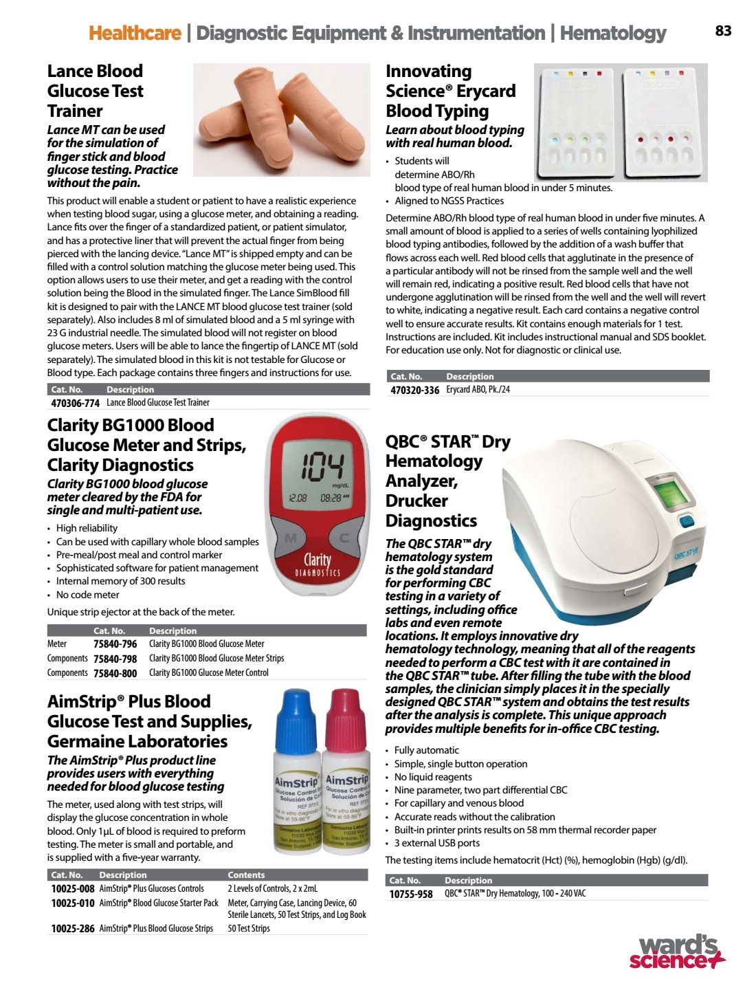Ward's Science Healthcare & Medical Education Catalog Weekly Ad January 1 - December 31, 2026