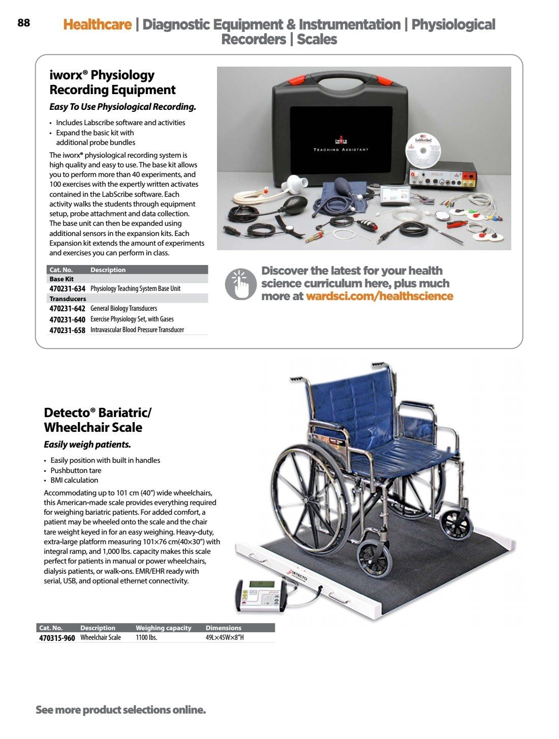 Ward's Science Healthcare & Medical Education Catalog Weekly Ad January 1 - December 31, 2026