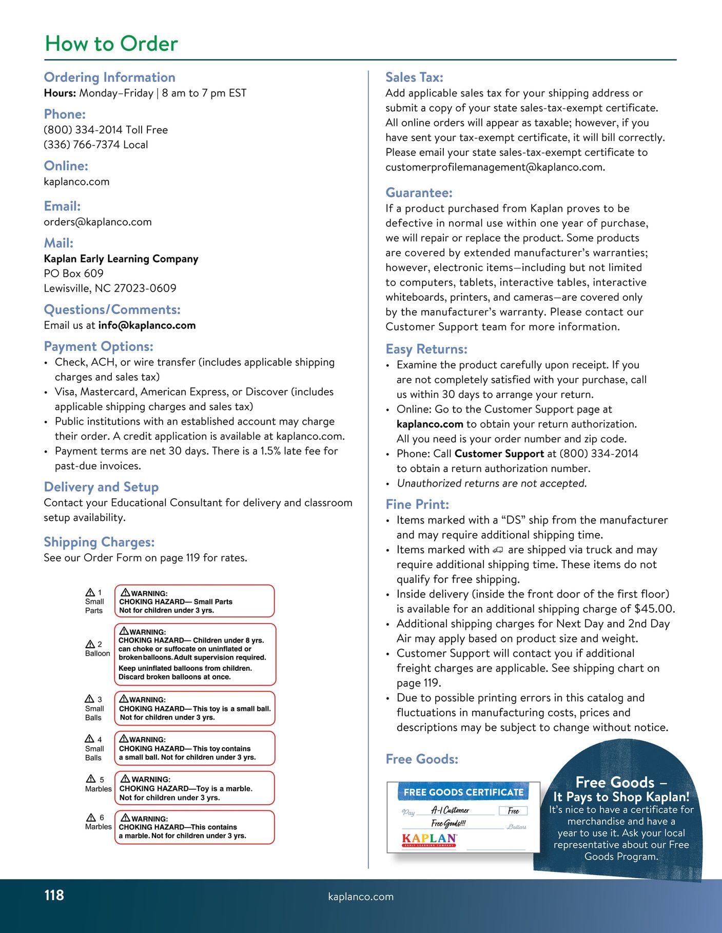 Kaplan Early Learning Company Elementary Catalog Weekly Ad January 1 - December 31, 2026