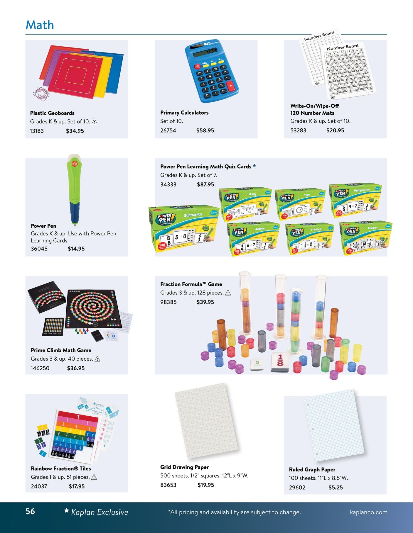 Kaplan Early Learning Company Elementary Catalog Weekly Ad January 1 - December 31, 2026