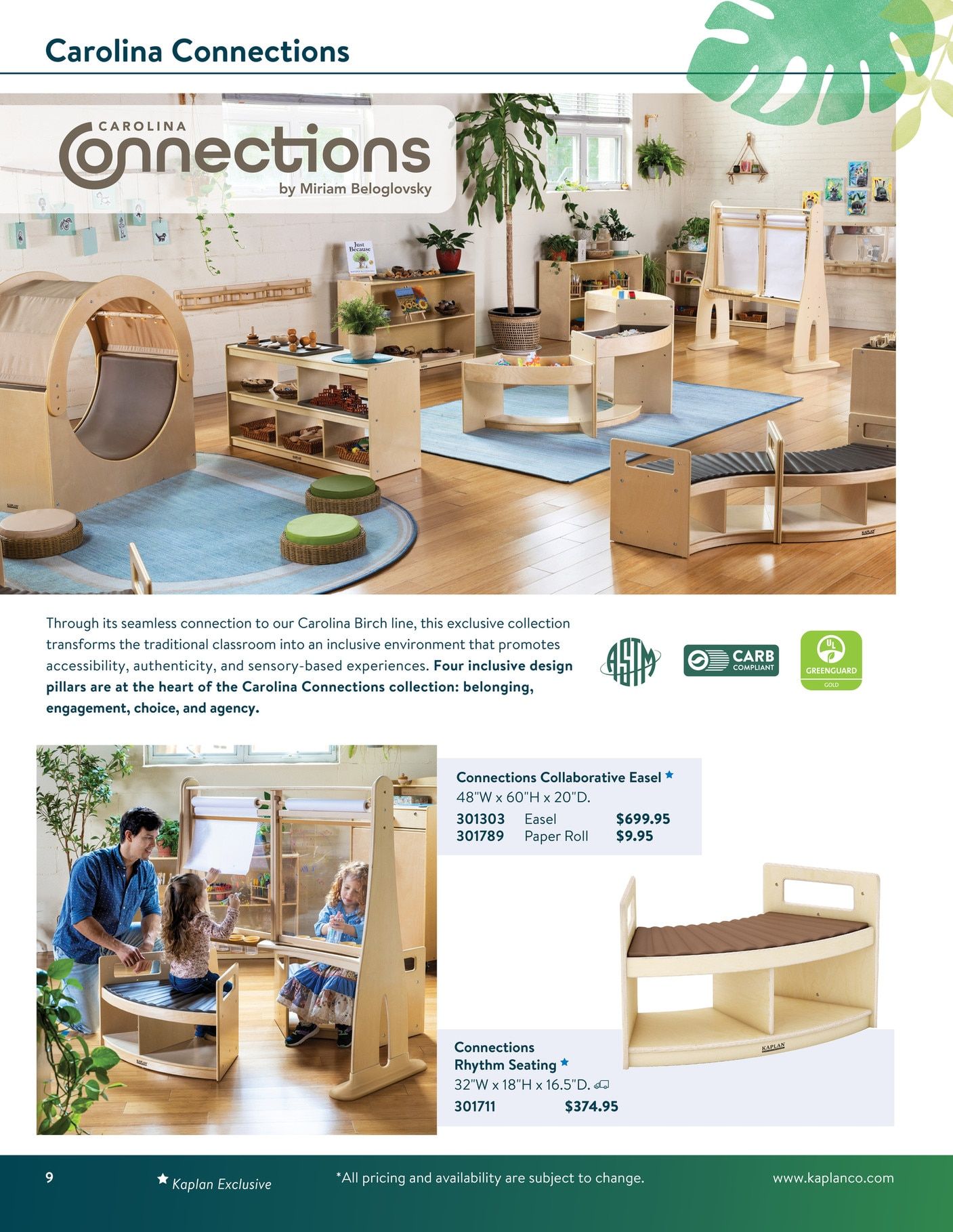 Kaplan Early Learning Company Furniture Mini Catalog Weekly Ad January 1 - December 31, 2026