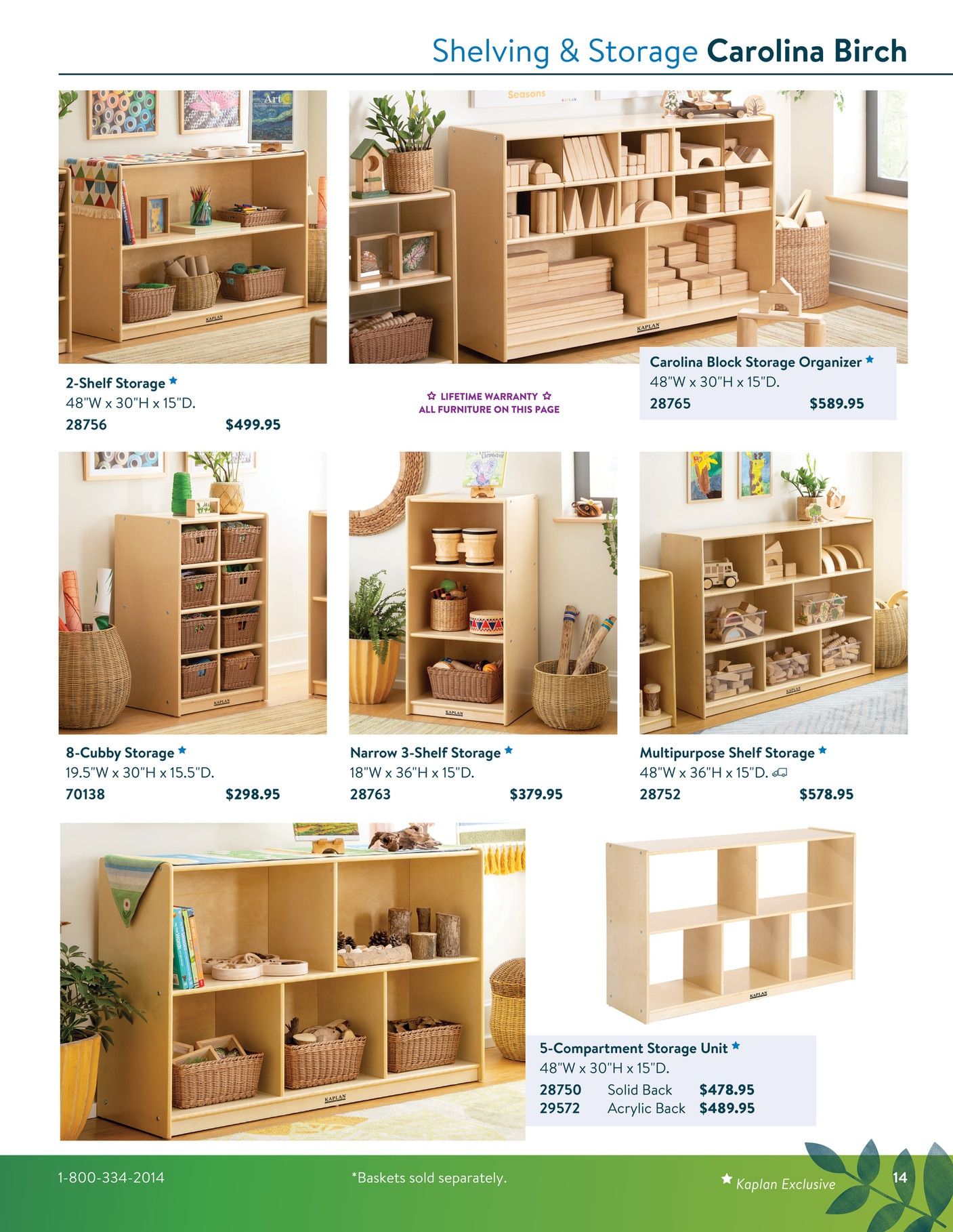 Kaplan Early Learning Company Furniture Mini Catalog Weekly Ad January 1 - December 31, 2026