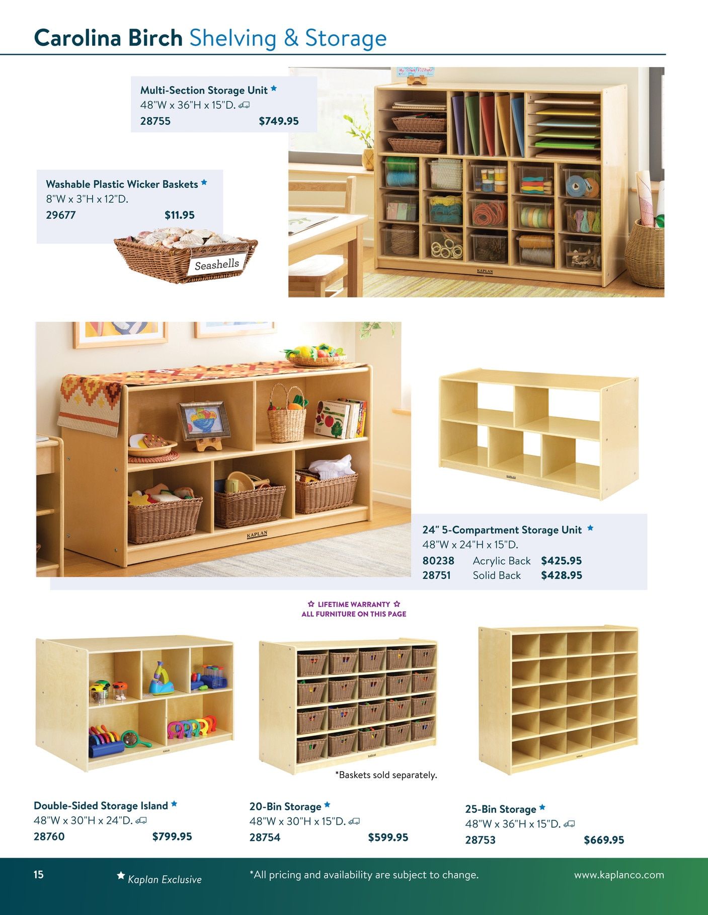 Kaplan Early Learning Company Furniture Mini Catalog Weekly Ad January 1 - December 31, 2026
