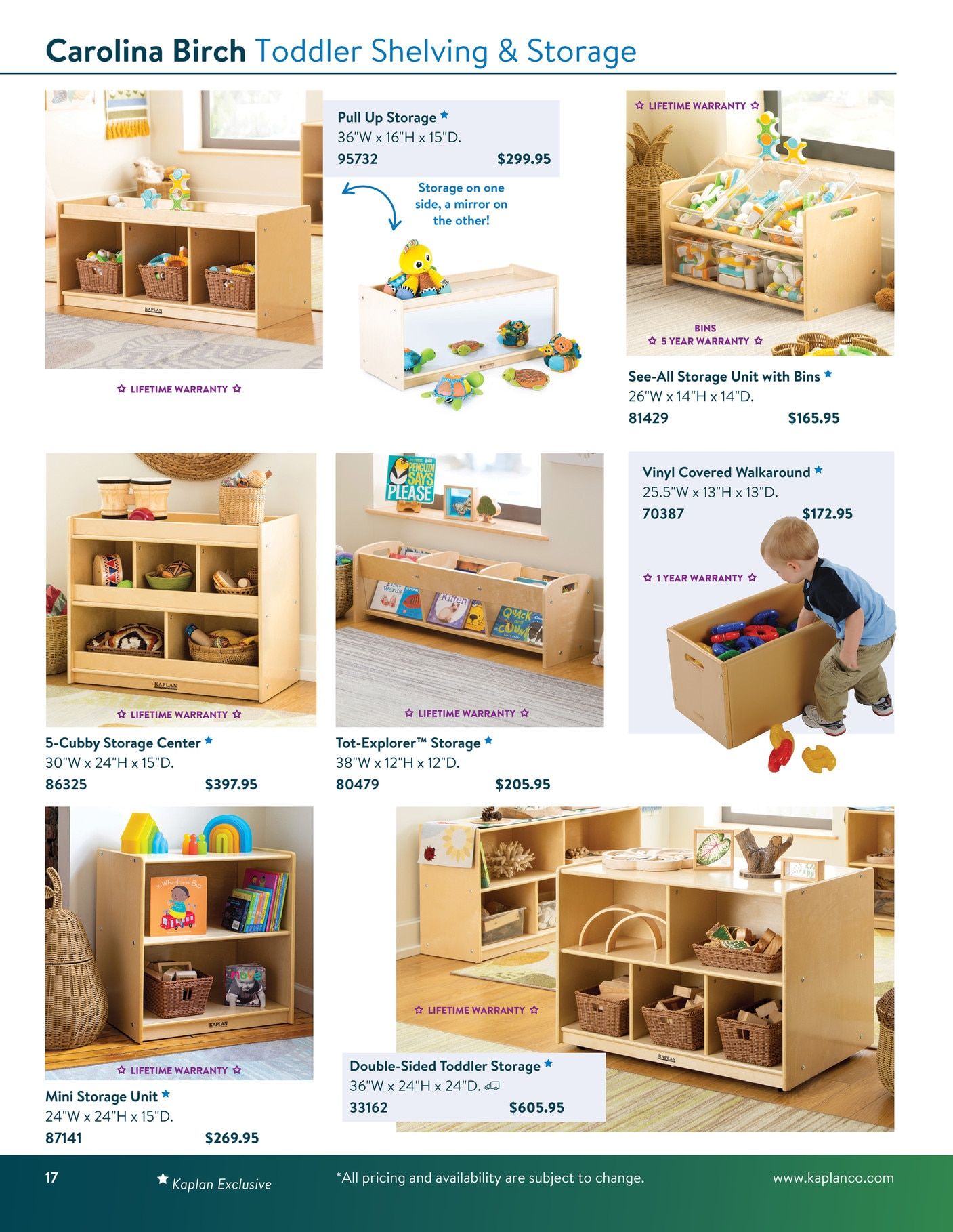 Kaplan Early Learning Company Furniture Mini Catalog Weekly Ad January 1 - December 31, 2026