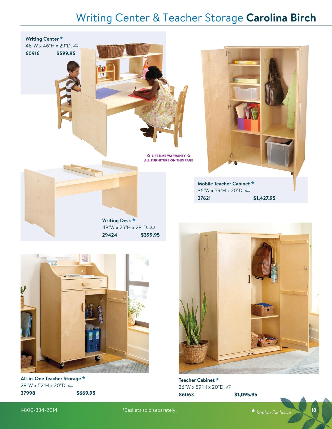 Kaplan Early Learning Company Furniture Mini Catalog Weekly Ad January 1 - December 31, 2026