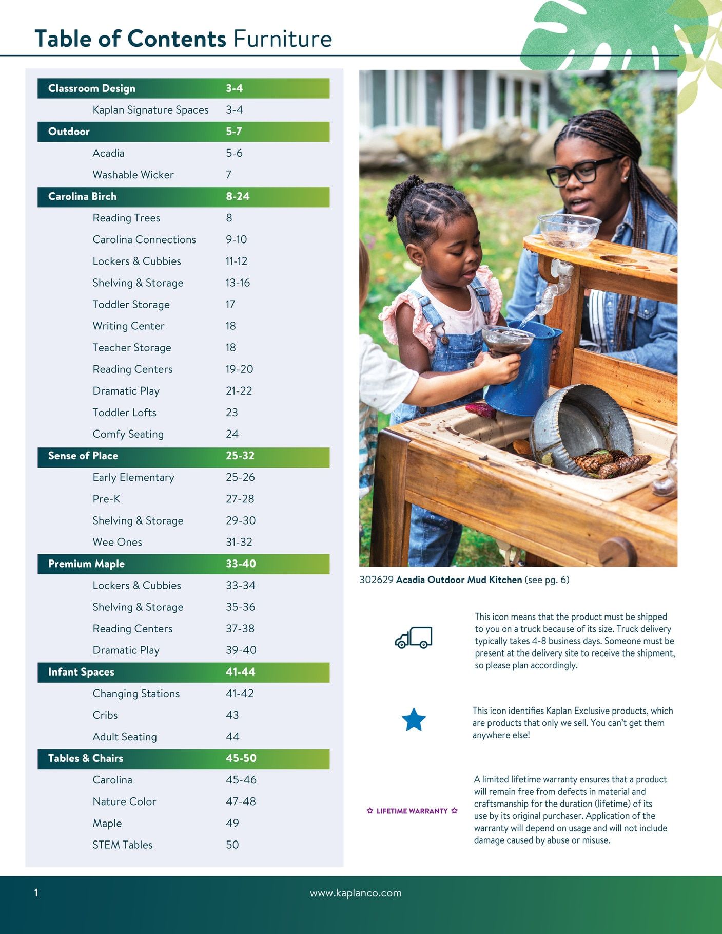 Kaplan Early Learning Company Furniture Mini Catalog Weekly Ad January 1 - December 31, 2026