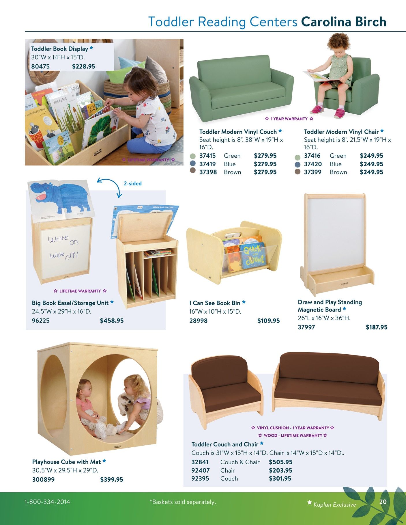 Kaplan Early Learning Company Furniture Mini Catalog Weekly Ad January 1 - December 31, 2026