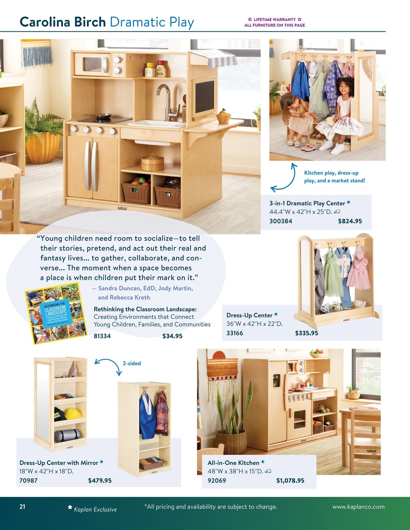 Kaplan Early Learning Company Furniture Mini Catalog Weekly Ad January 1 - December 31, 2026