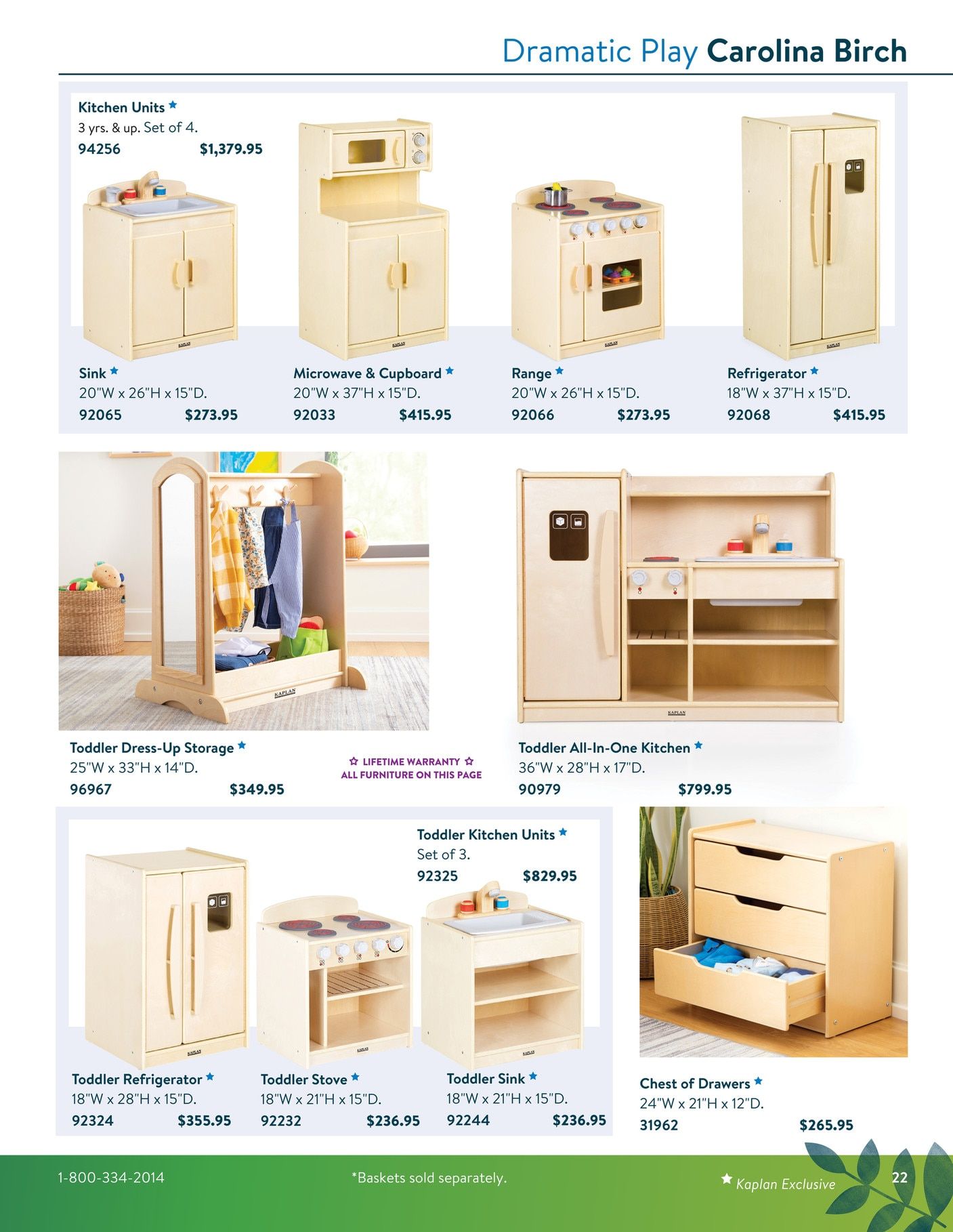 Kaplan Early Learning Company Furniture Mini Catalog Weekly Ad January 1 - December 31, 2026