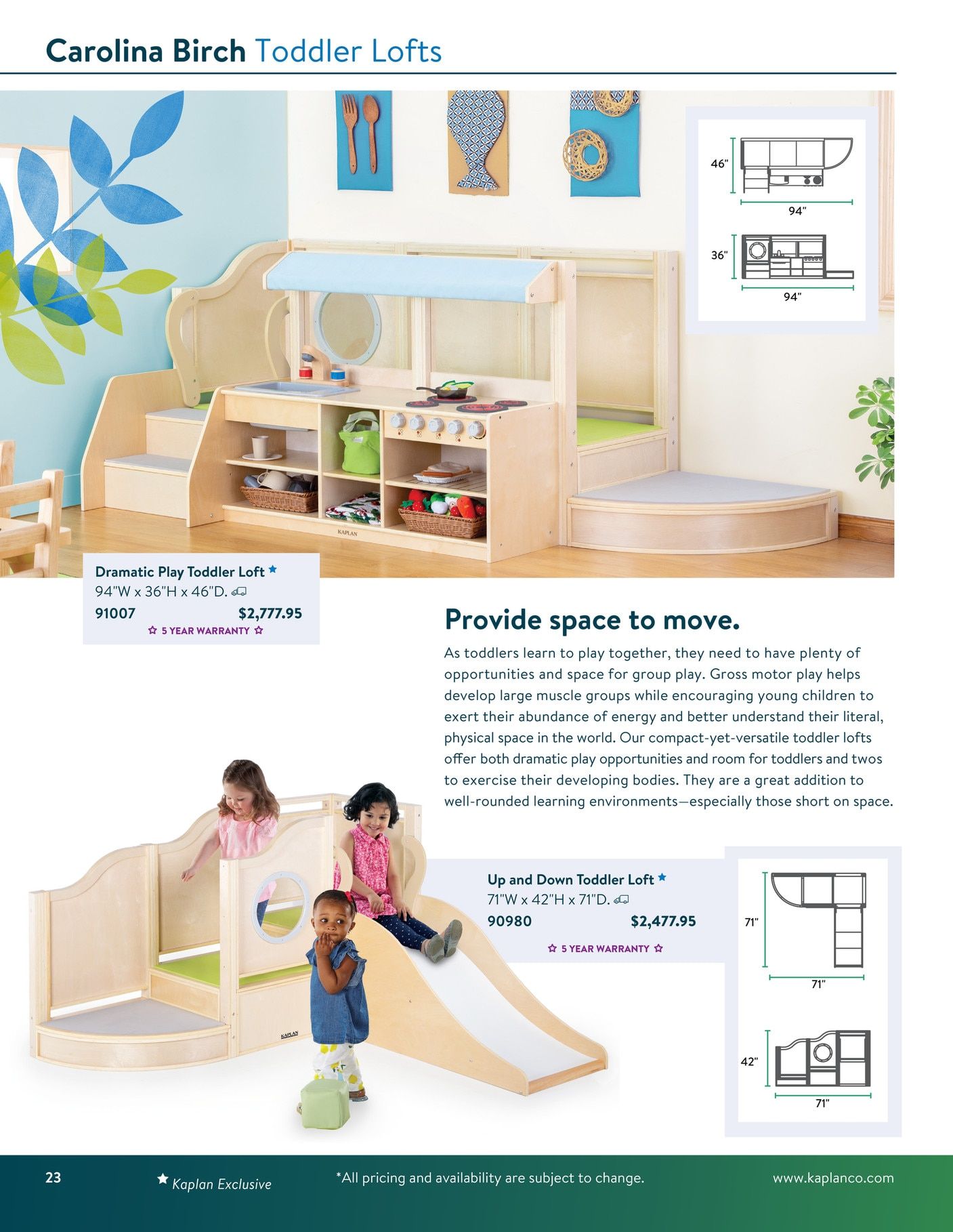 Kaplan Early Learning Company Furniture Mini Catalog Weekly Ad January 1 - December 31, 2026