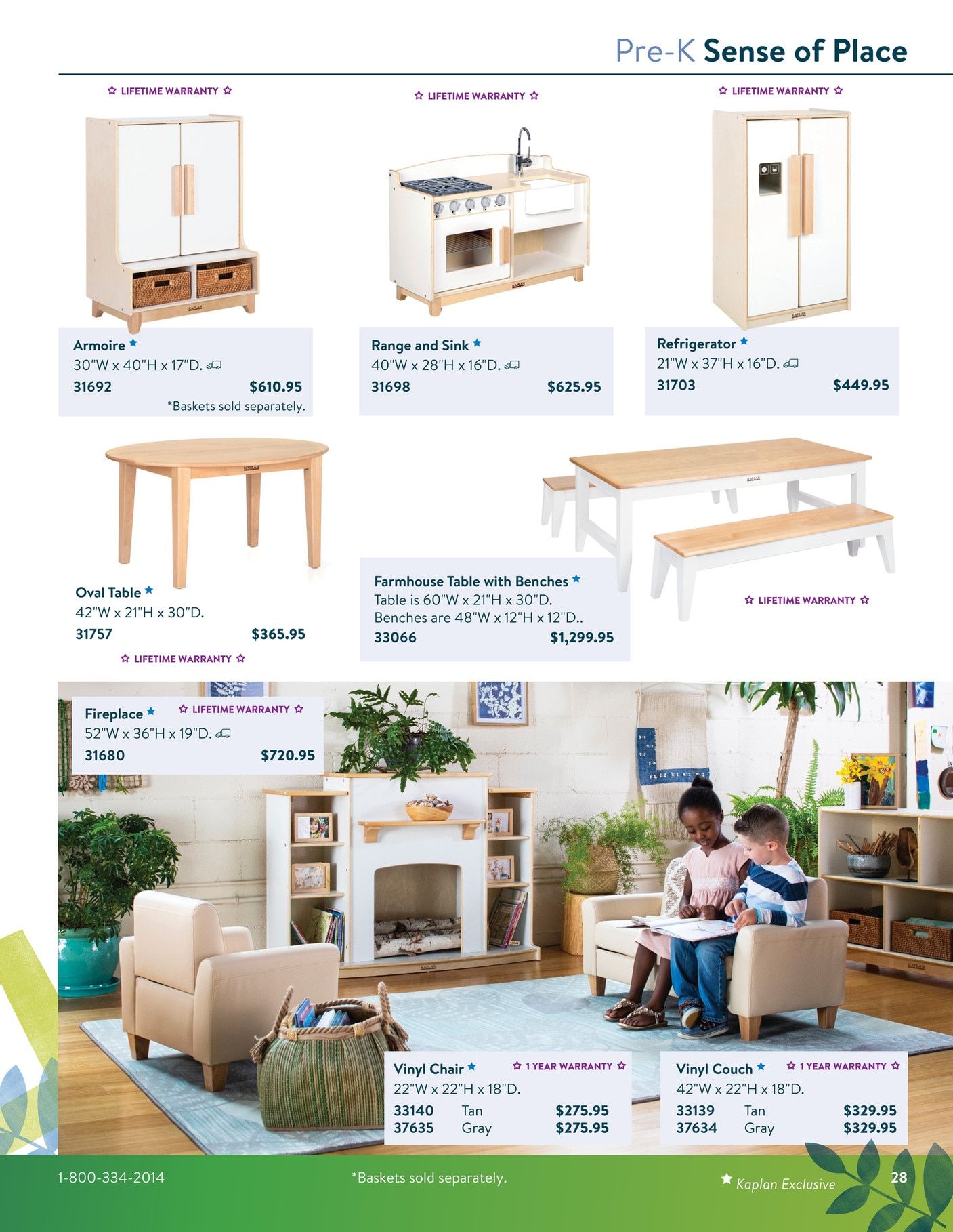 Kaplan Early Learning Company Furniture Mini Catalog Weekly Ad January 1 - December 31, 2026