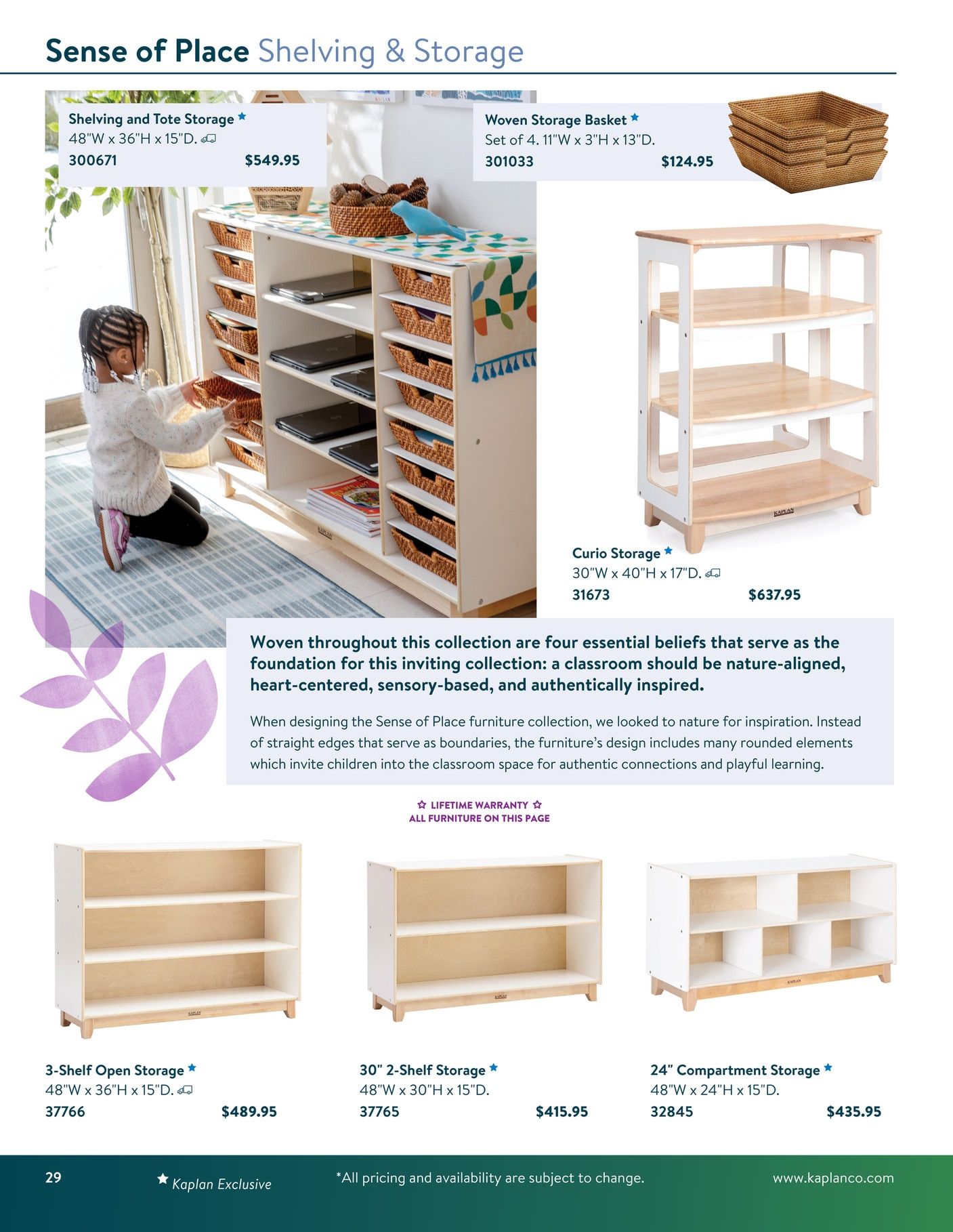 Kaplan Early Learning Company Furniture Mini Catalog Weekly Ad January 1 - December 31, 2026