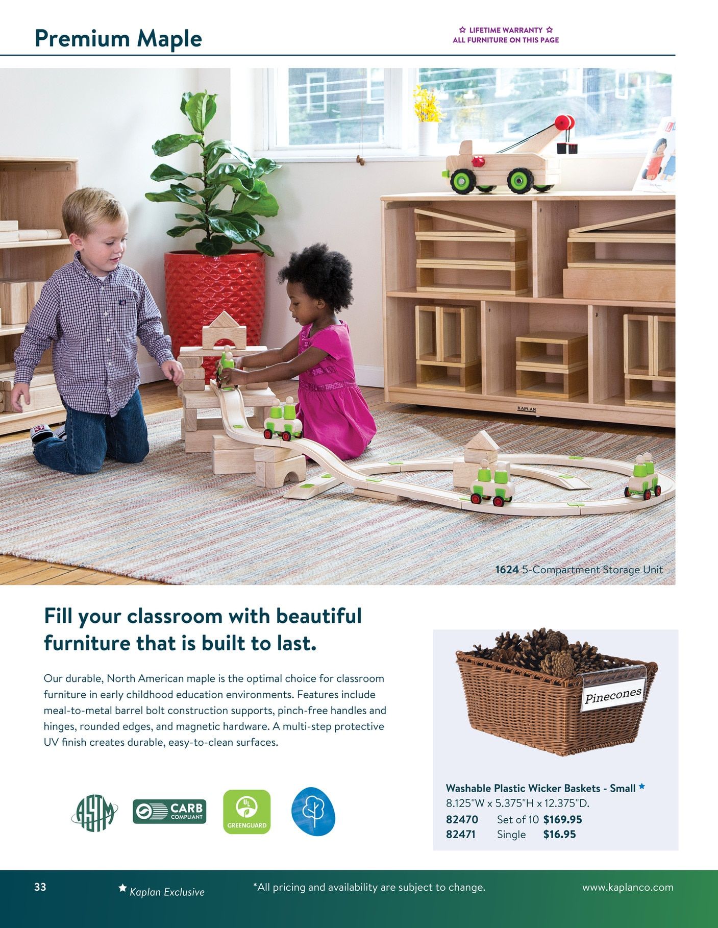 Kaplan Early Learning Company Furniture Mini Catalog Weekly Ad January 1 - December 31, 2026