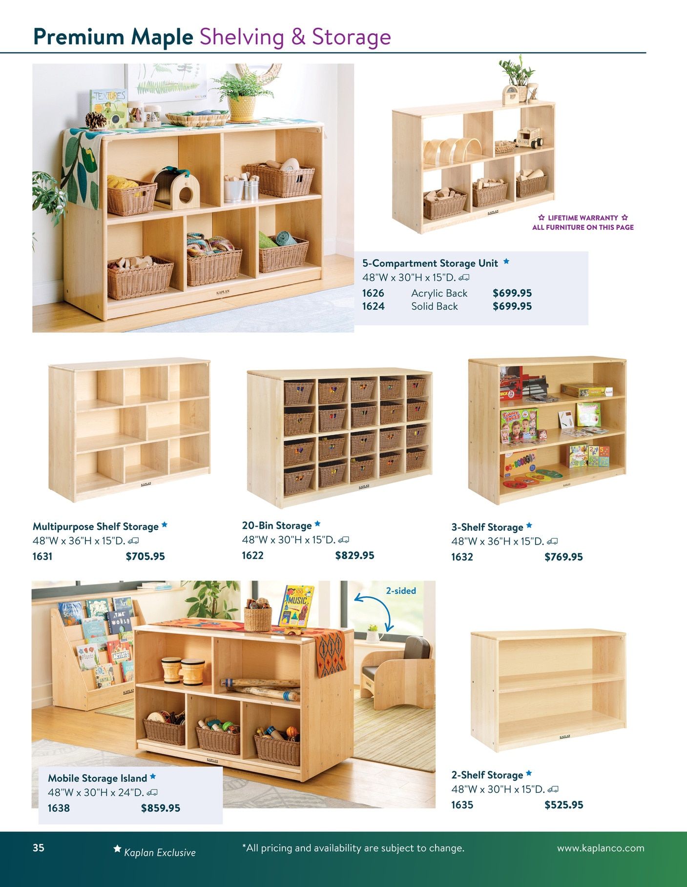 Kaplan Early Learning Company Furniture Mini Catalog Weekly Ad January 1 - December 31, 2026