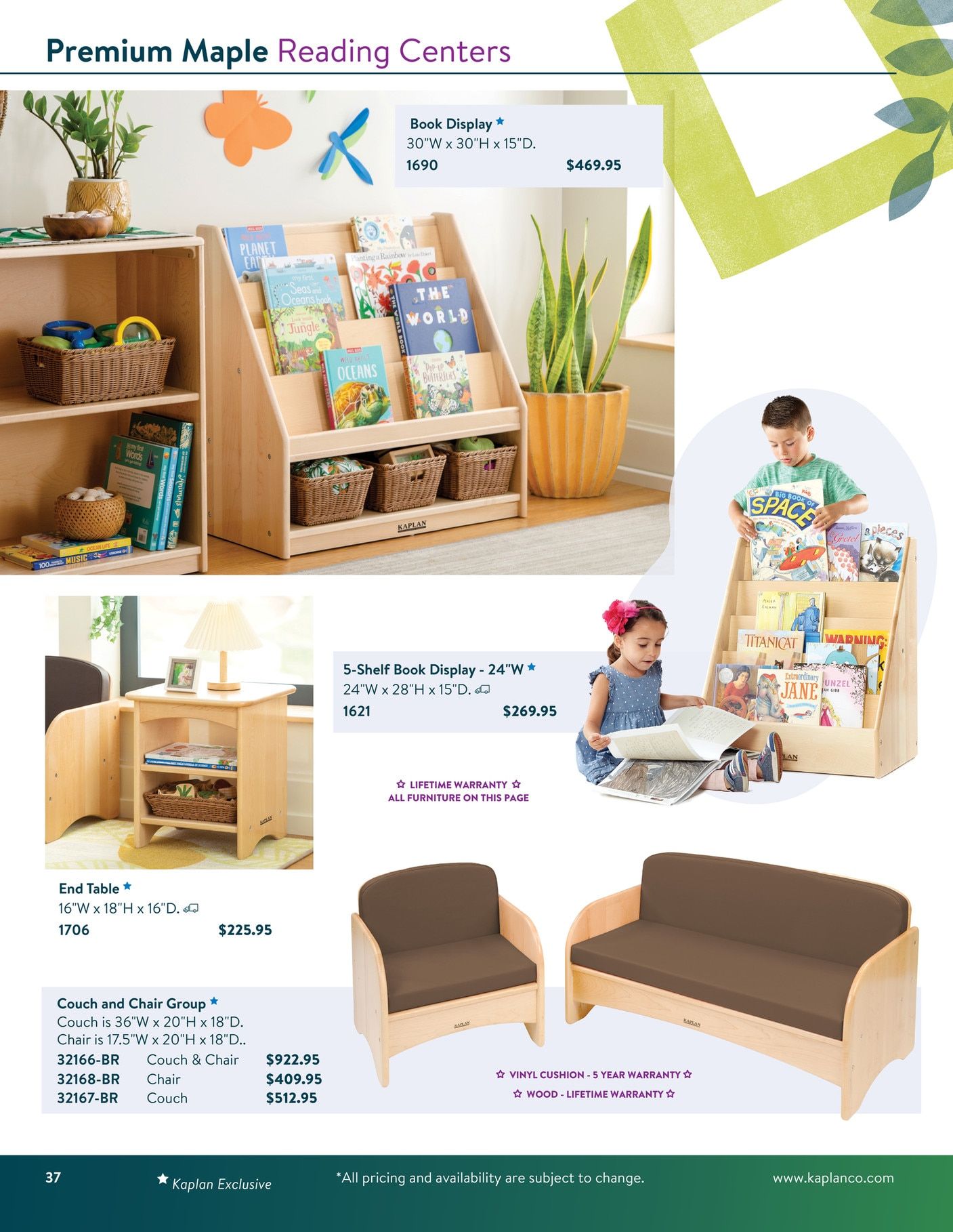 Kaplan Early Learning Company Furniture Mini Catalog Weekly Ad January 1 - December 31, 2026