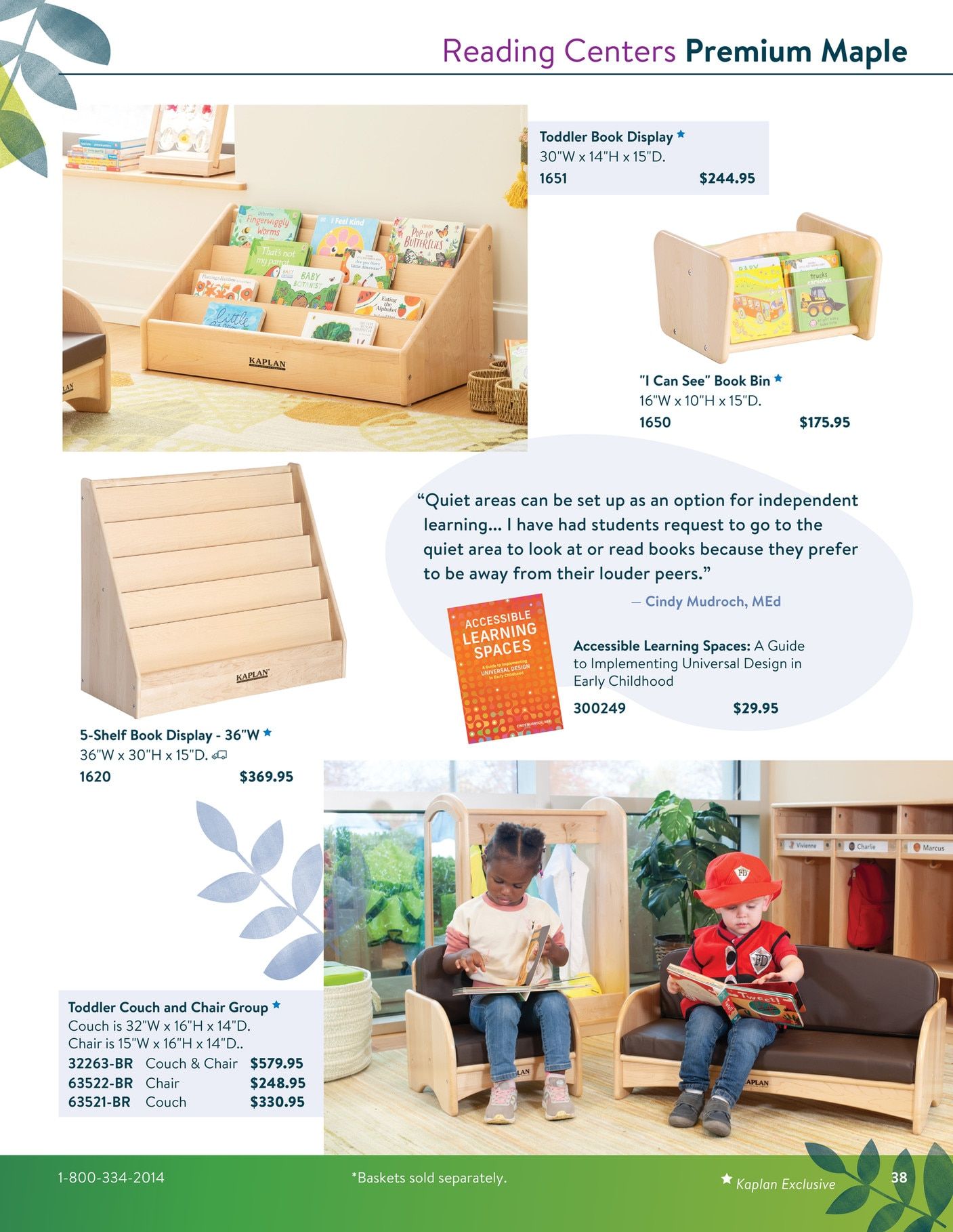 Kaplan Early Learning Company Furniture Mini Catalog Weekly Ad January 1 - December 31, 2026