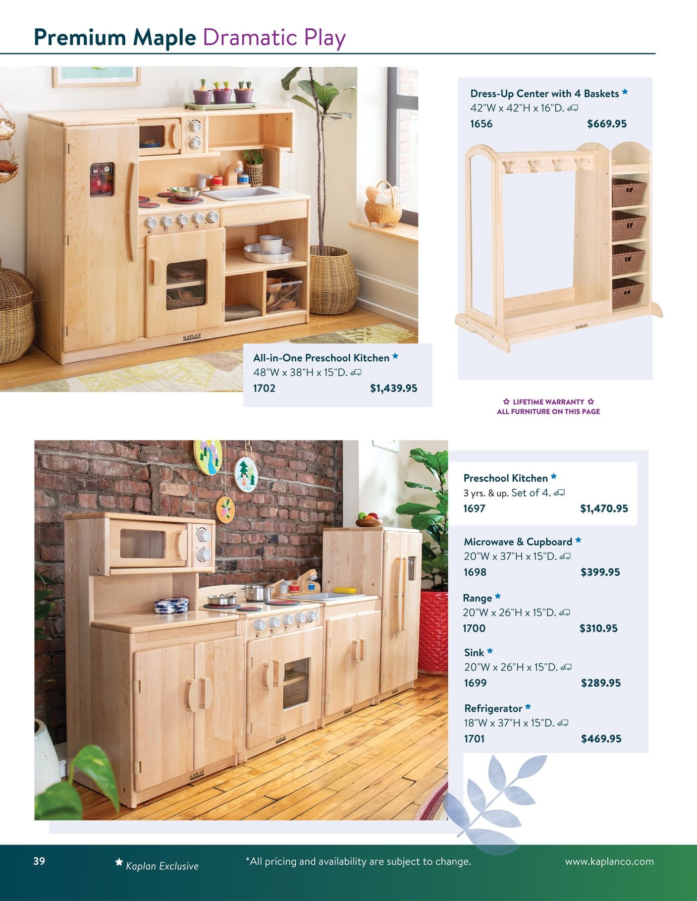 Kaplan Early Learning Company Furniture Mini Catalog Weekly Ad January 1 - December 31, 2026