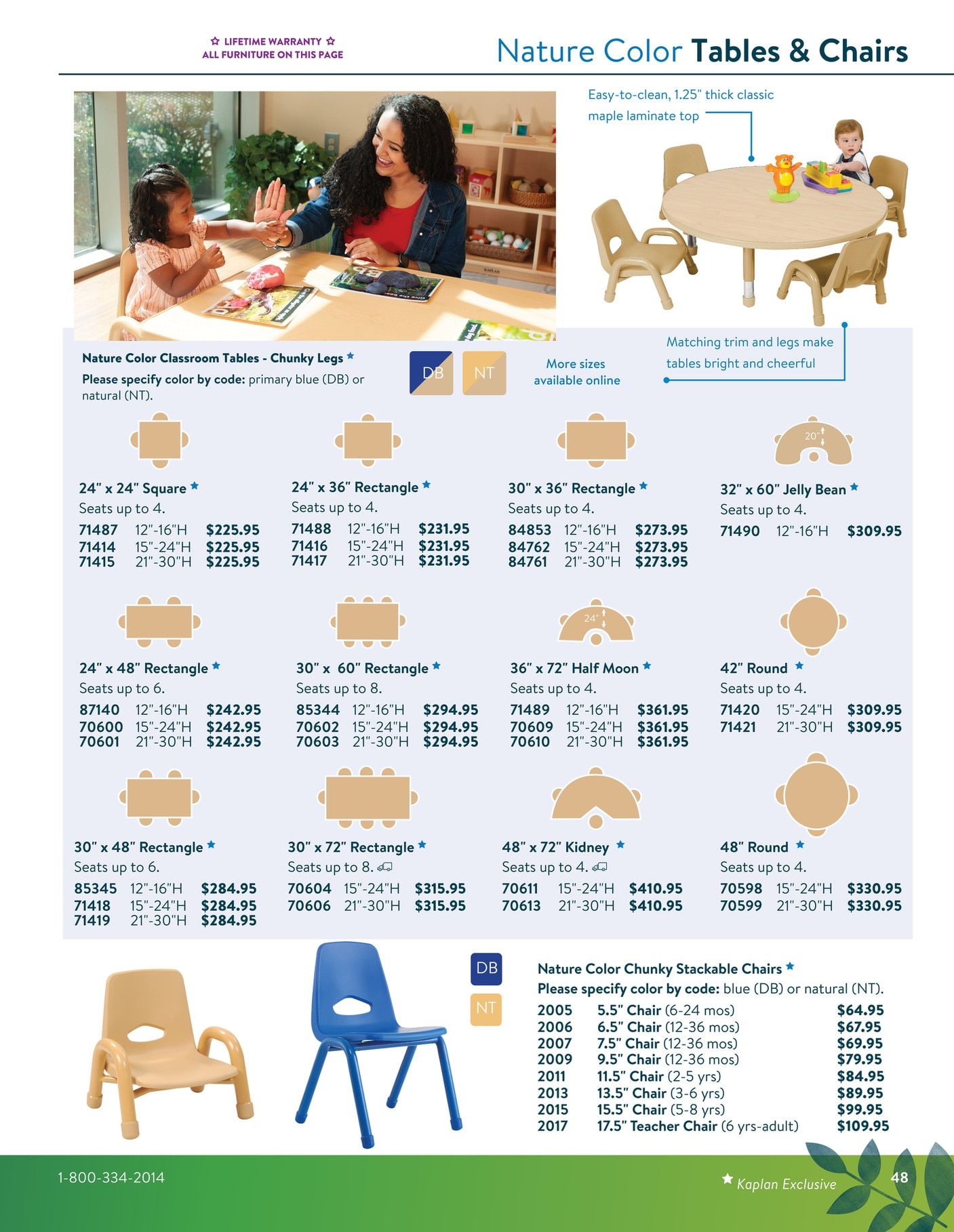Kaplan Early Learning Company Furniture Mini Catalog Weekly Ad January 1 - December 31, 2026
