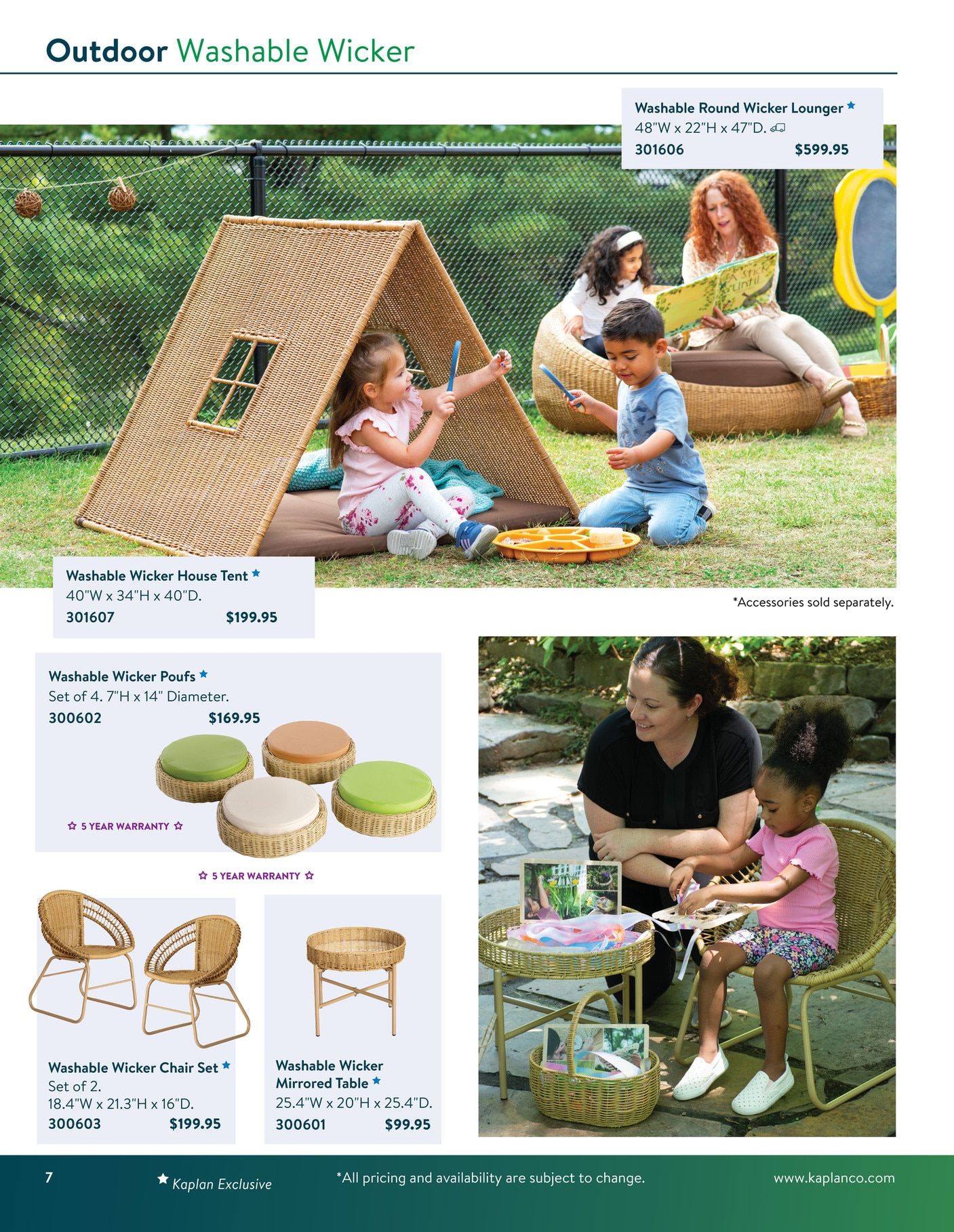 Kaplan Early Learning Company Furniture Mini Catalog Weekly Ad January 1 - December 31, 2026