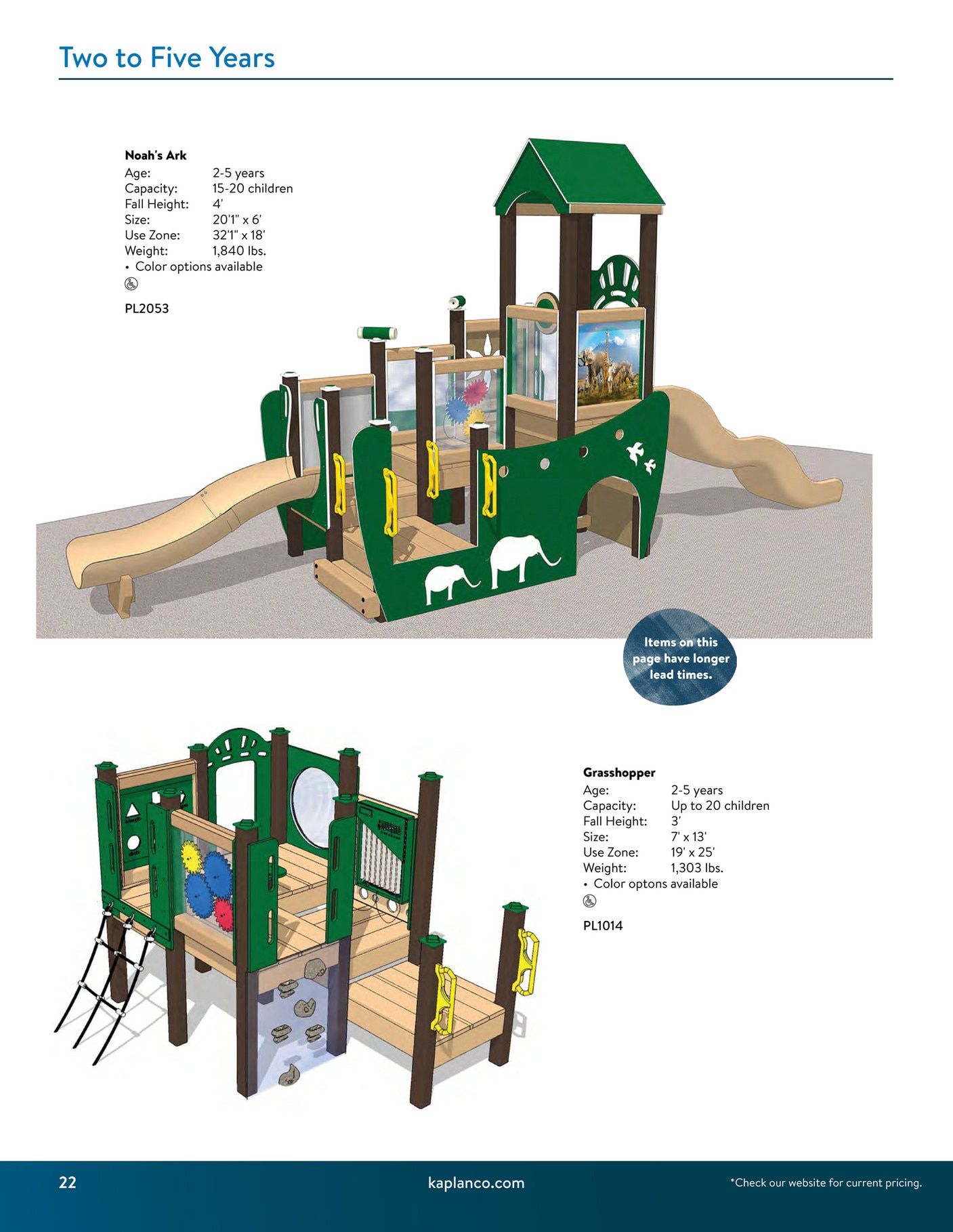 Kaplan Early Learning Company Playground Catalog Weekly Ad January 1 - December 31, 2026