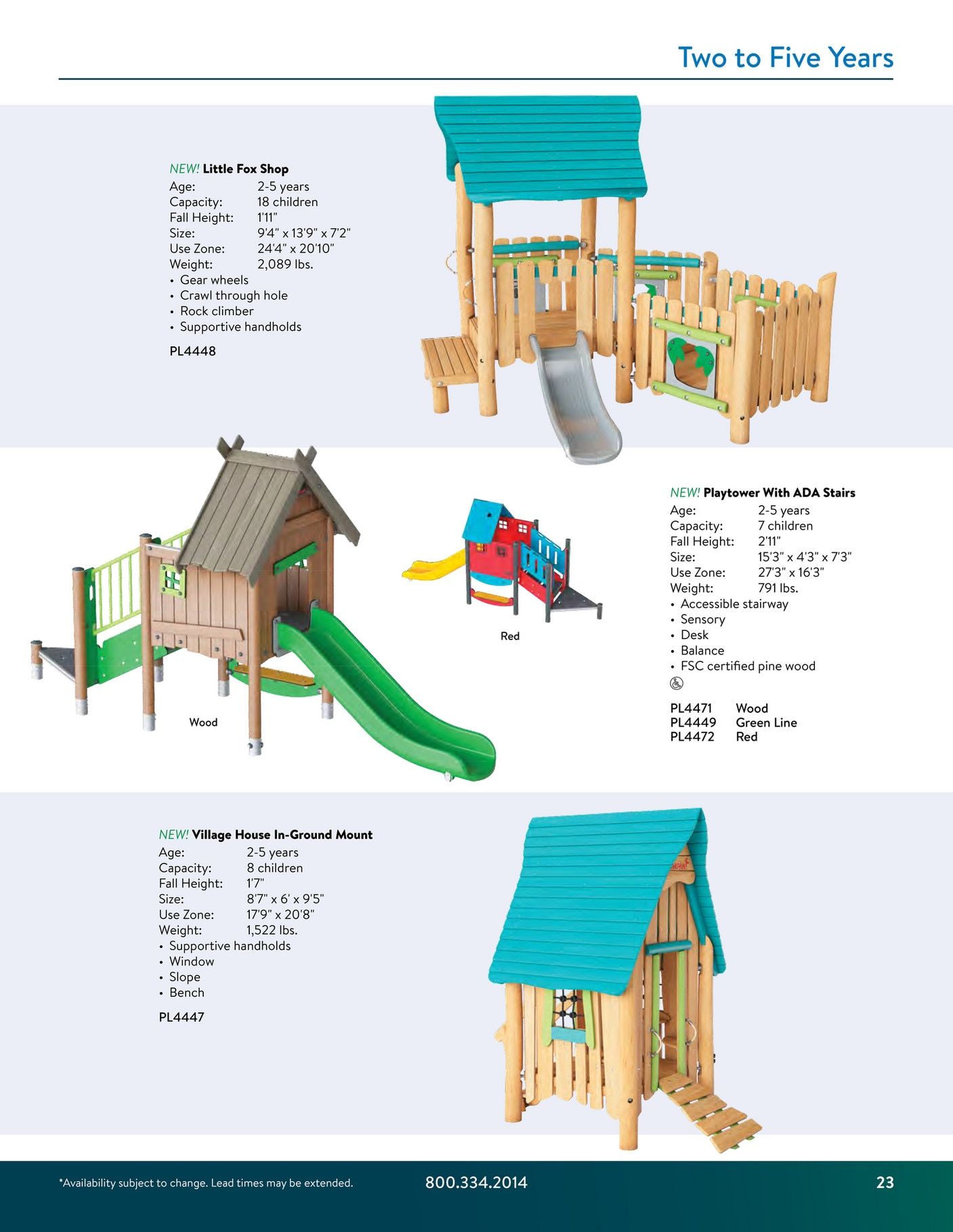 Kaplan Early Learning Company Playground Catalog Weekly Ad January 1 - December 31, 2026