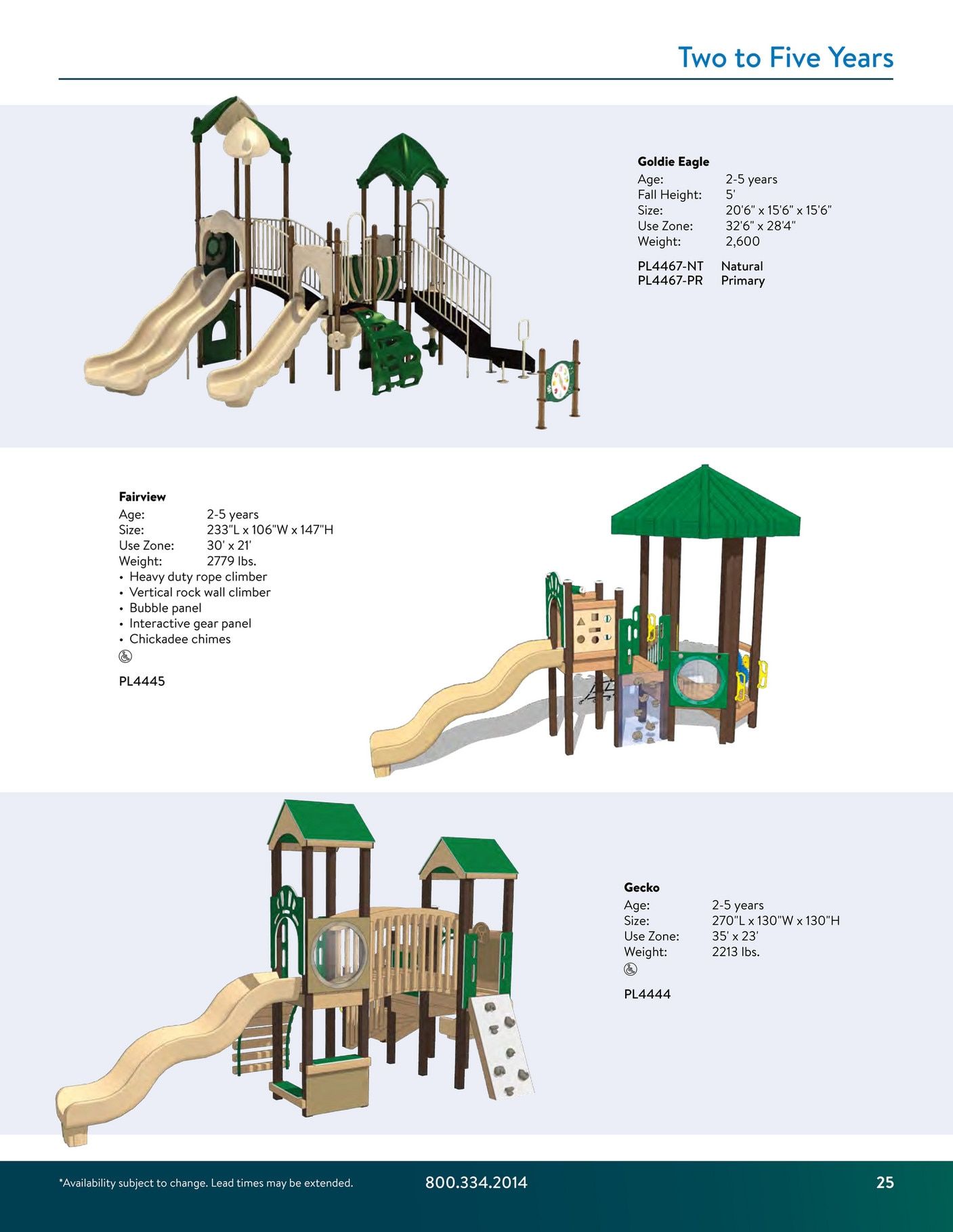 Kaplan Early Learning Company Playground Catalog Weekly Ad January 1 - December 31, 2026