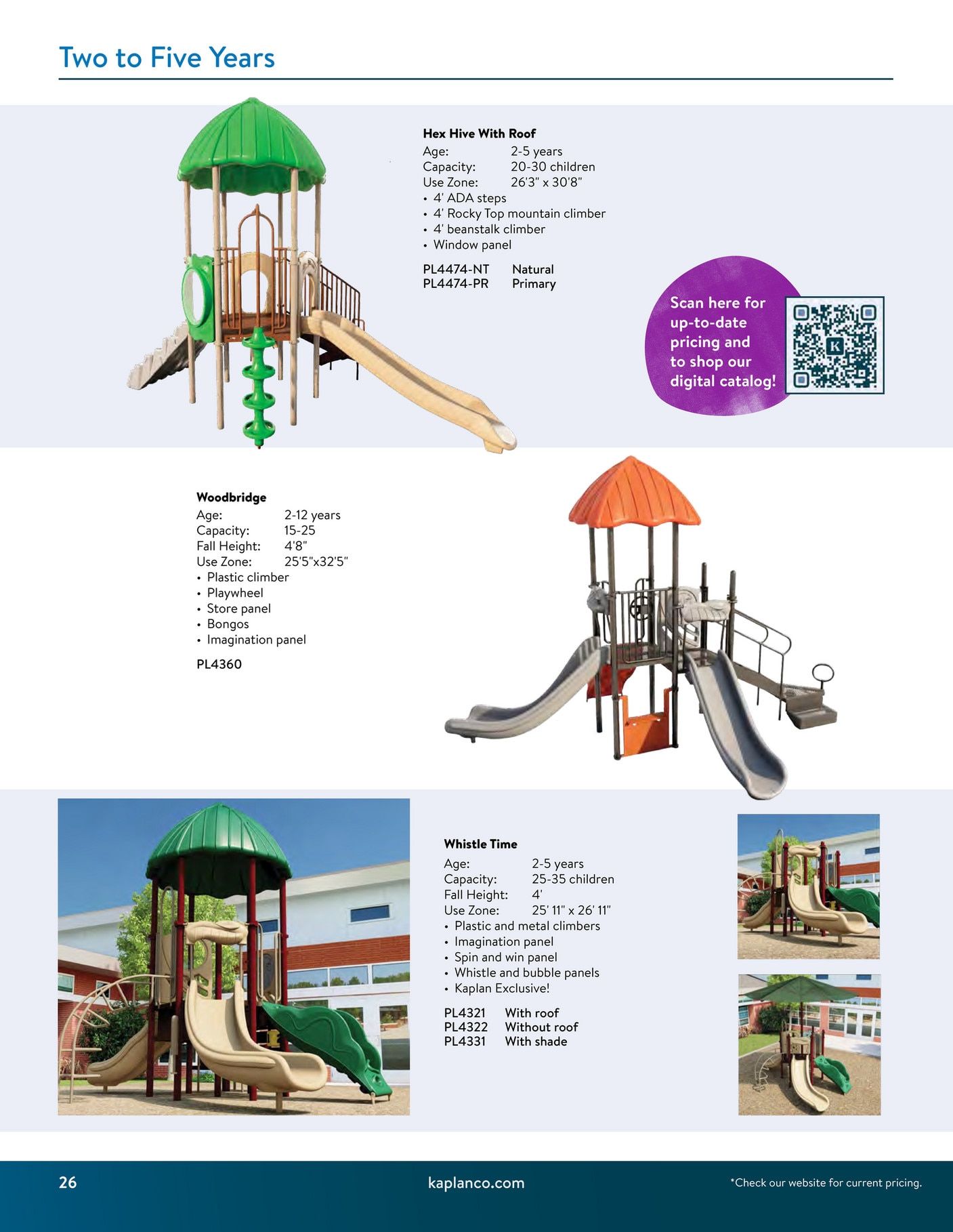 Kaplan Early Learning Company Playground Catalog Weekly Ad January 1 - December 31, 2026