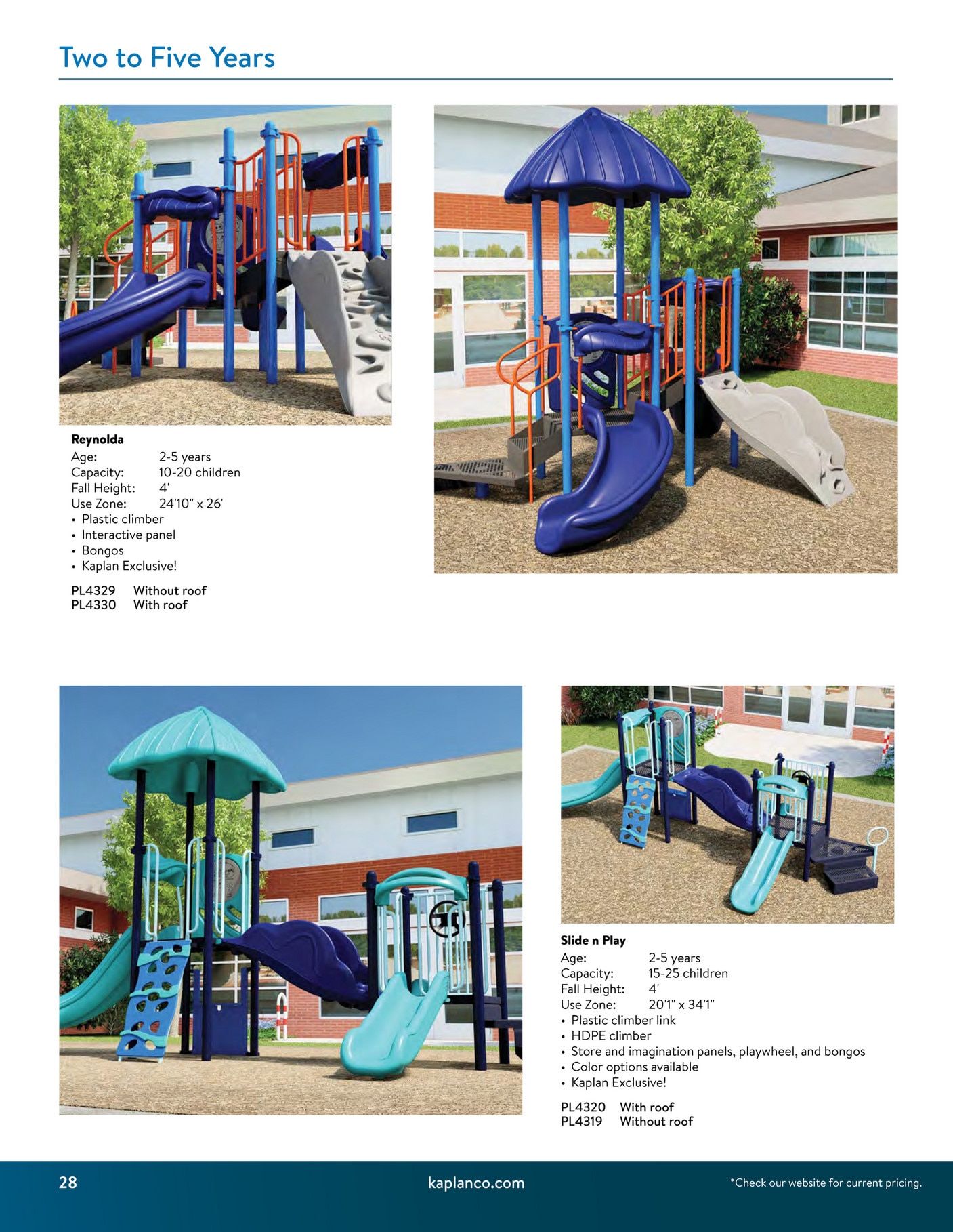Kaplan Early Learning Company Playground Catalog Weekly Ad January 1 - December 31, 2026