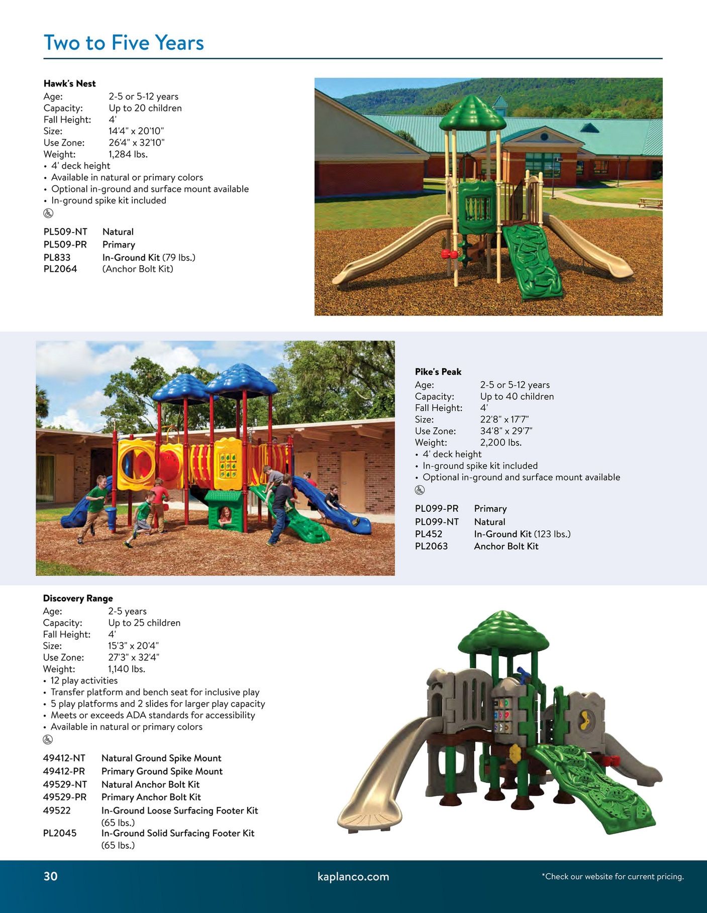 Kaplan Early Learning Company Playground Catalog Weekly Ad January 1 - December 31, 2026