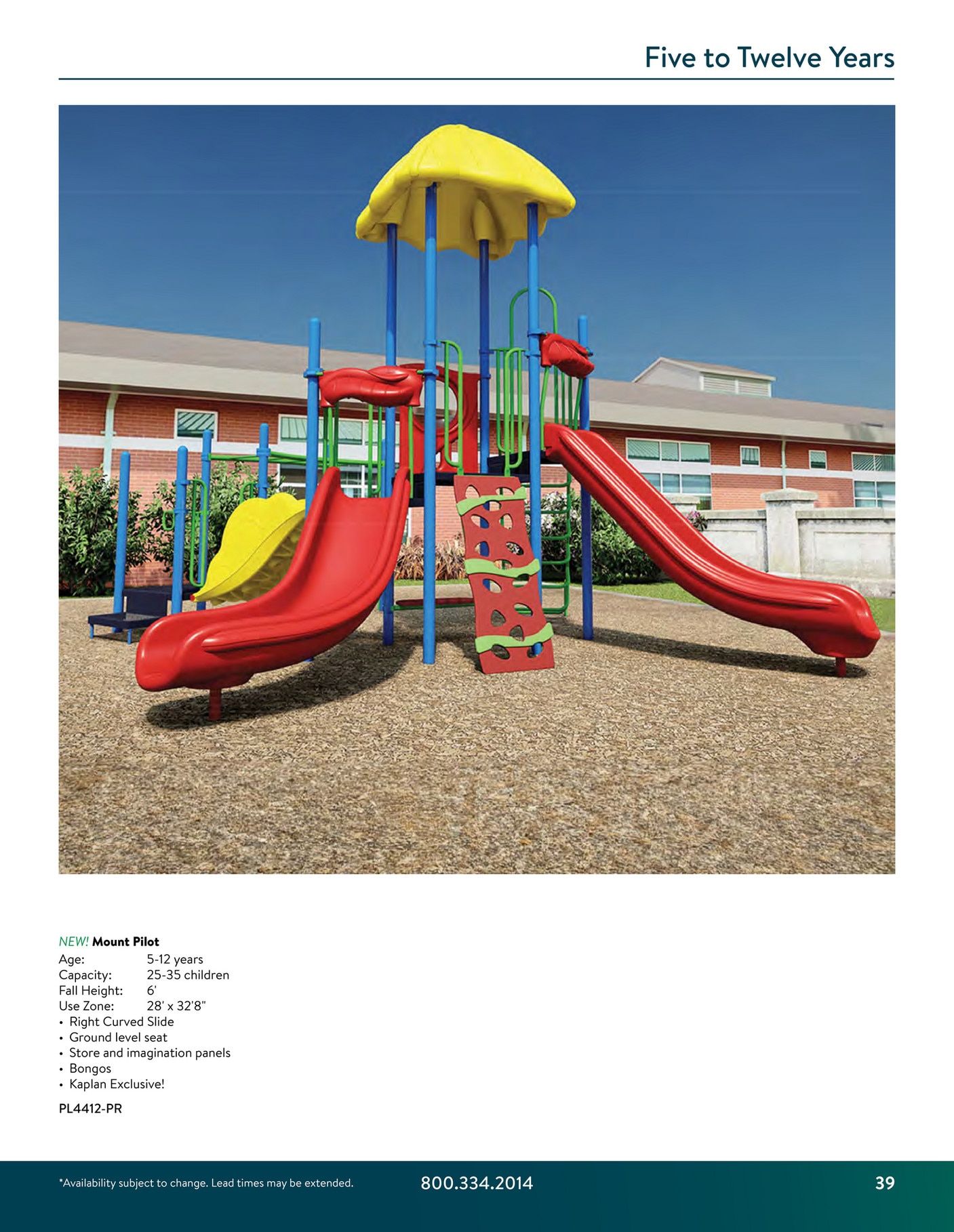 Kaplan Early Learning Company Playground Catalog Weekly Ad January 1 - December 31, 2026
