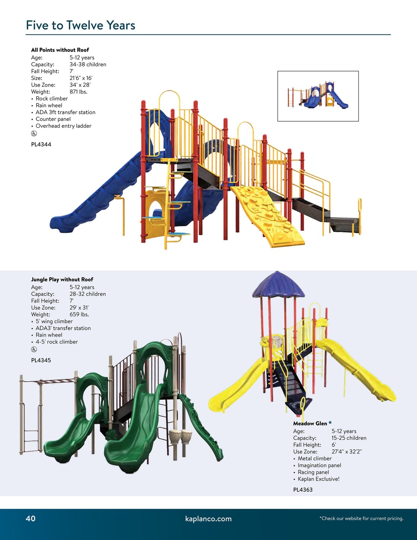 Kaplan Early Learning Company Playground Catalog Weekly Ad January 1 - December 31, 2026
