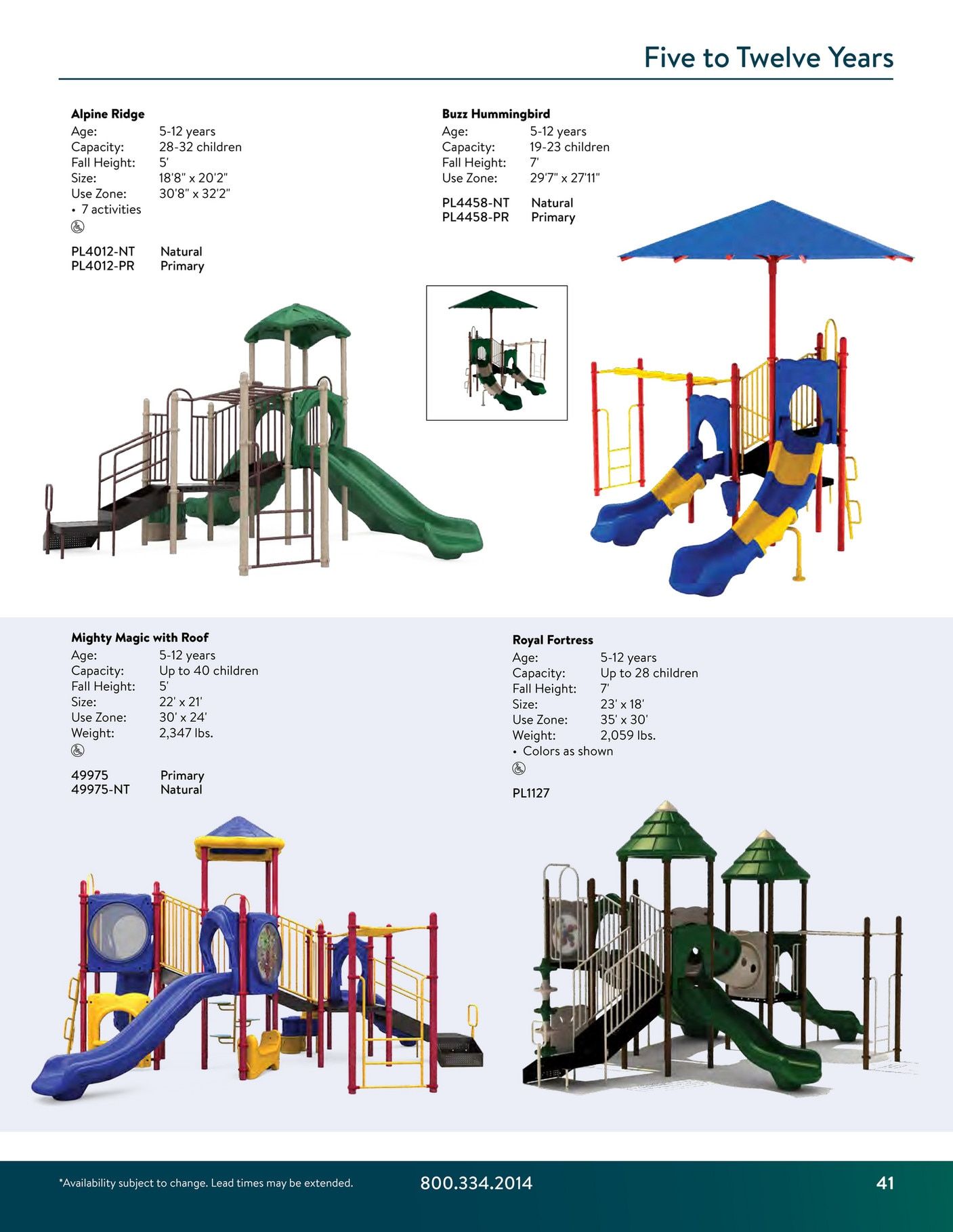 Kaplan Early Learning Company Playground Catalog Weekly Ad January 1 - December 31, 2026