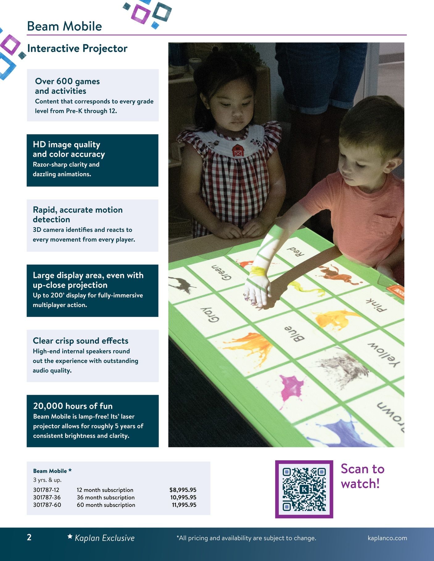 Kaplan Early Learning Company Technology Mini Catalog Weekly Ad January 1 - December 31, 2026