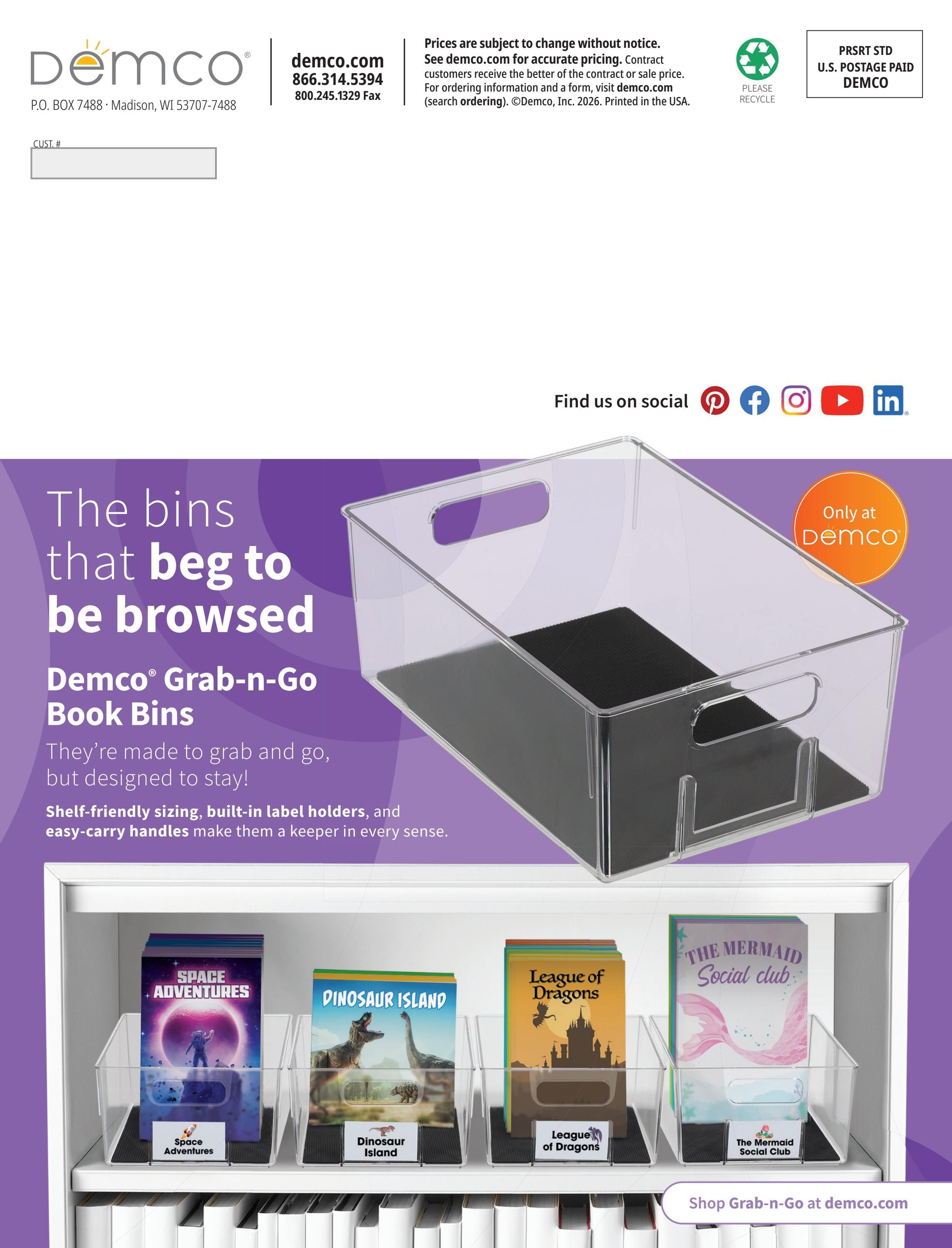Demco Back-to-School Essentials Weekly Ad January 1 - December 31, 2026