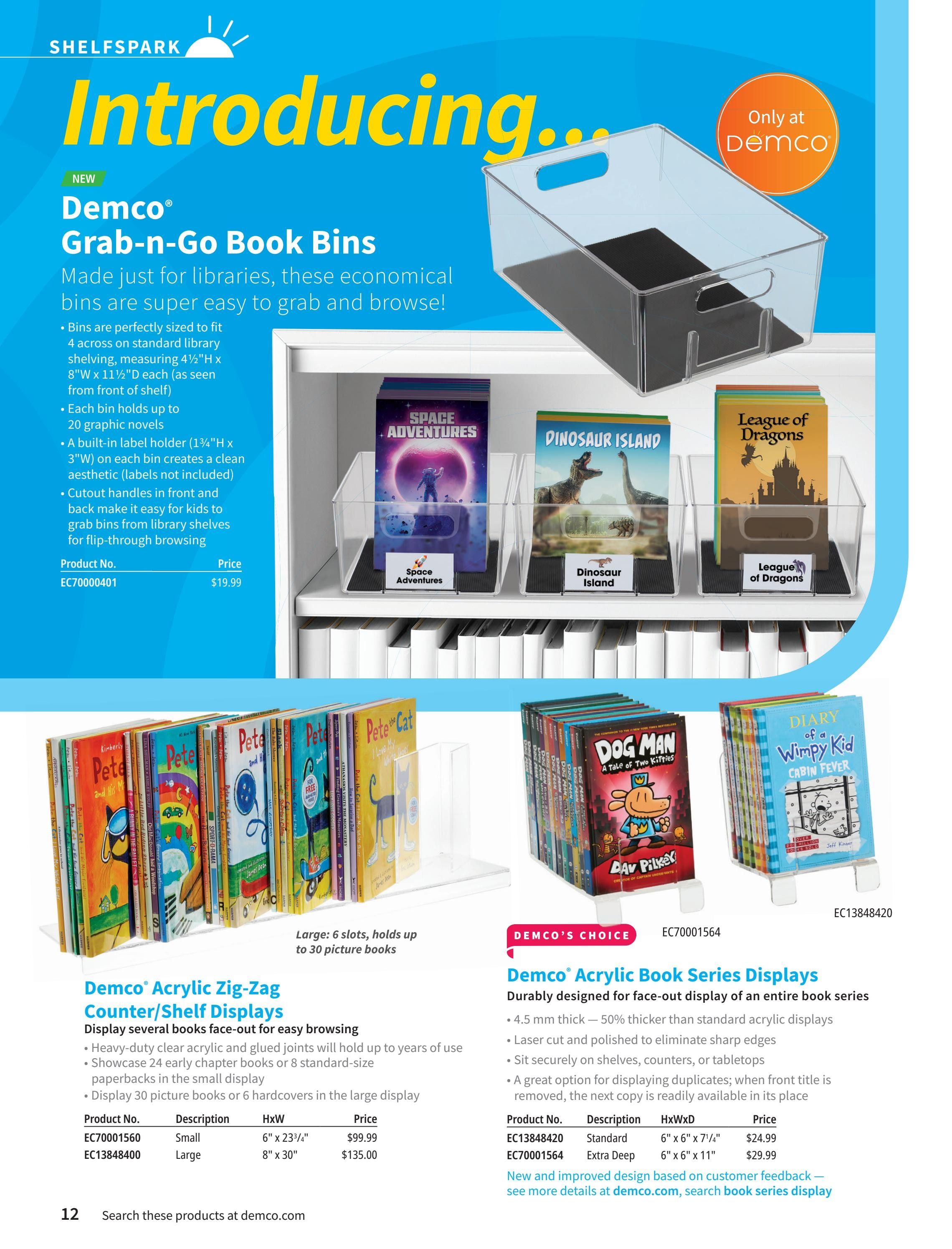 Demco Library Favorites Weekly Ad January 1 - December 31, 2026