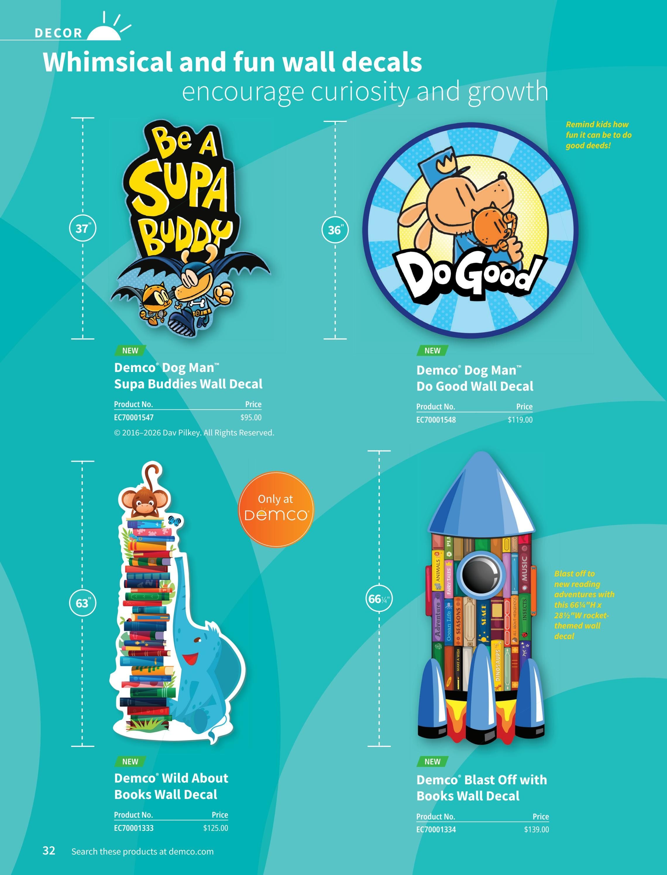 Demco Library Favorites Weekly Ad January 1 - December 31, 2026
