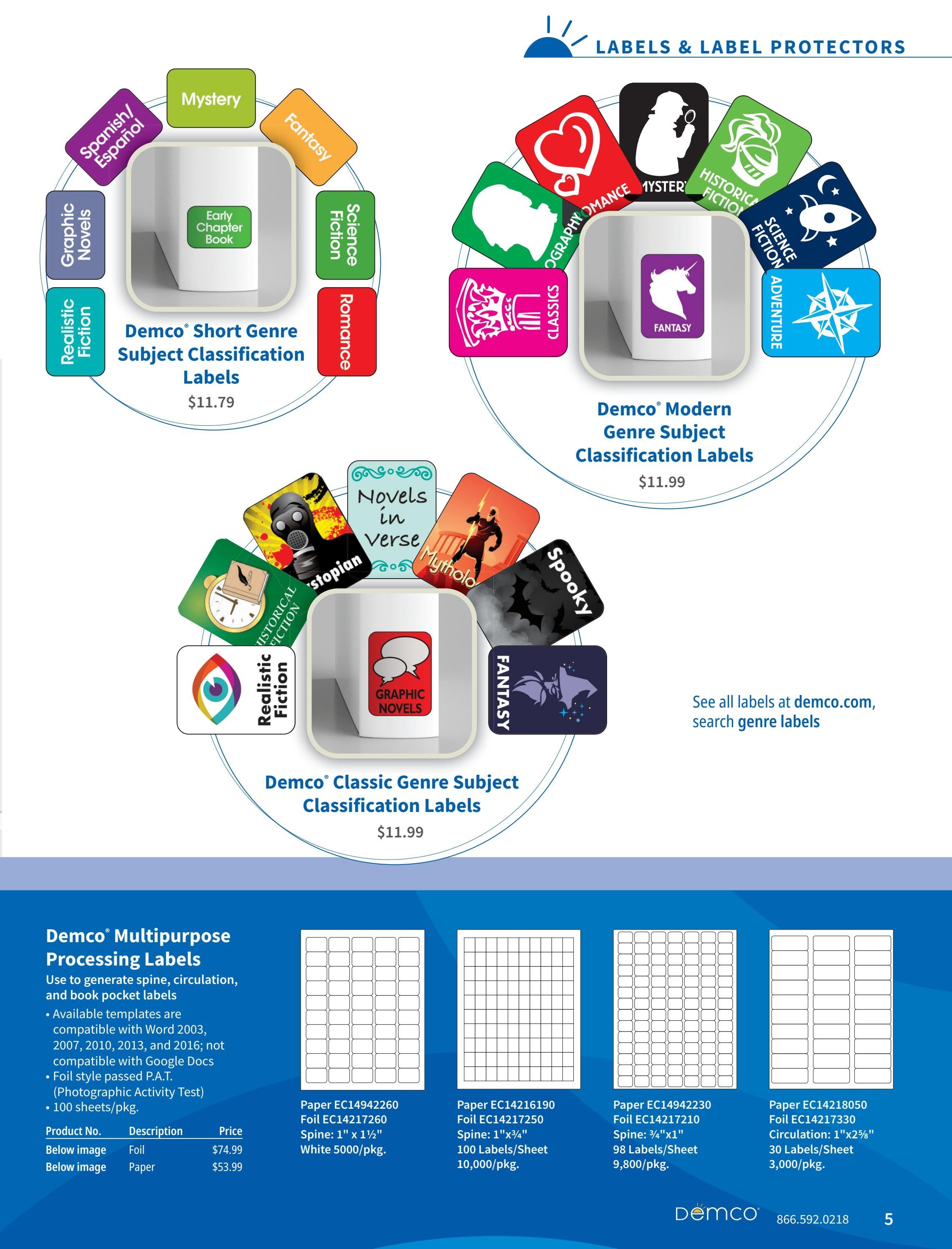 Demco Library Favorites Weekly Ad January 1 - December 31, 2026