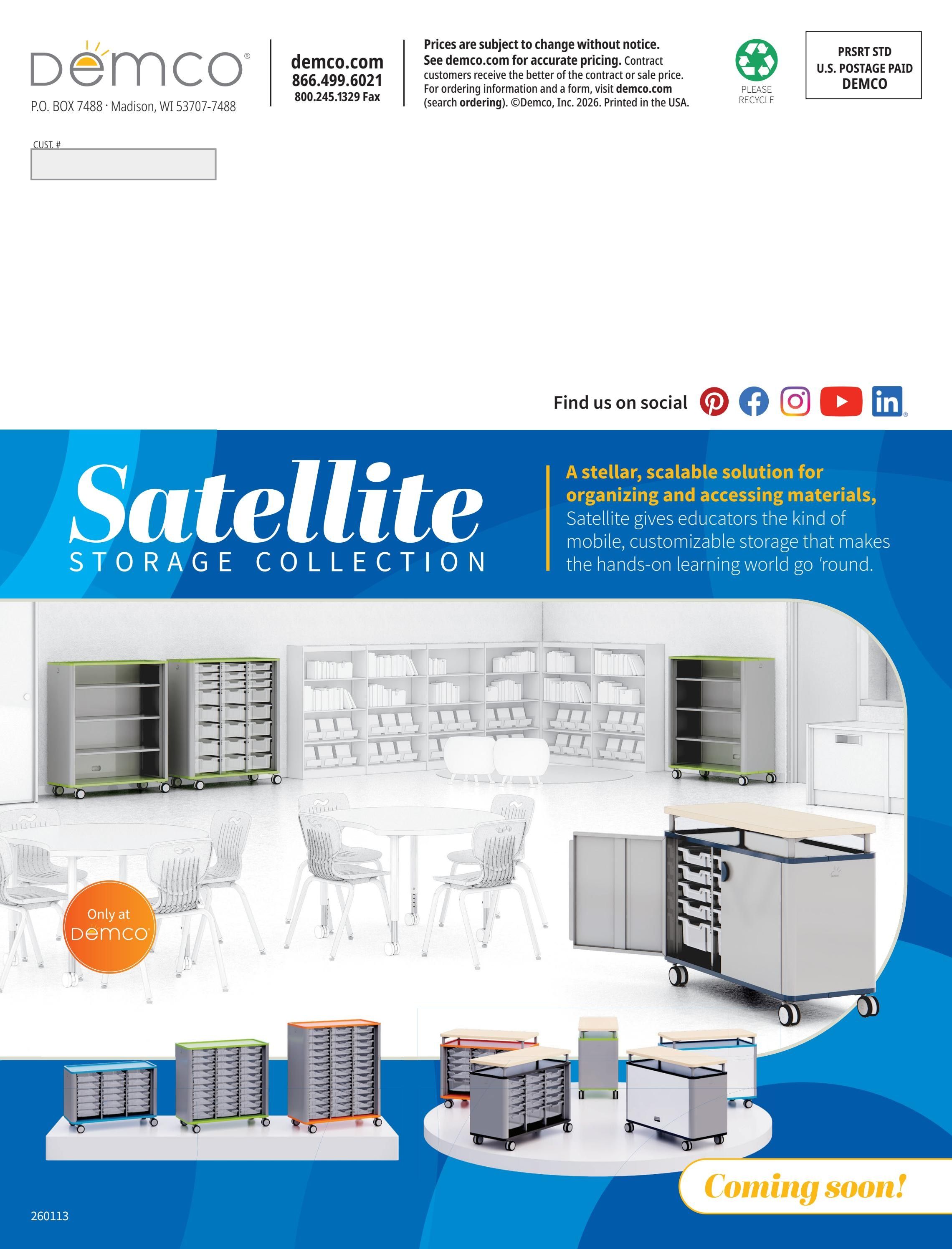 Demco Library Sourcebook Weekly Ad January 1 - December 31, 2026
