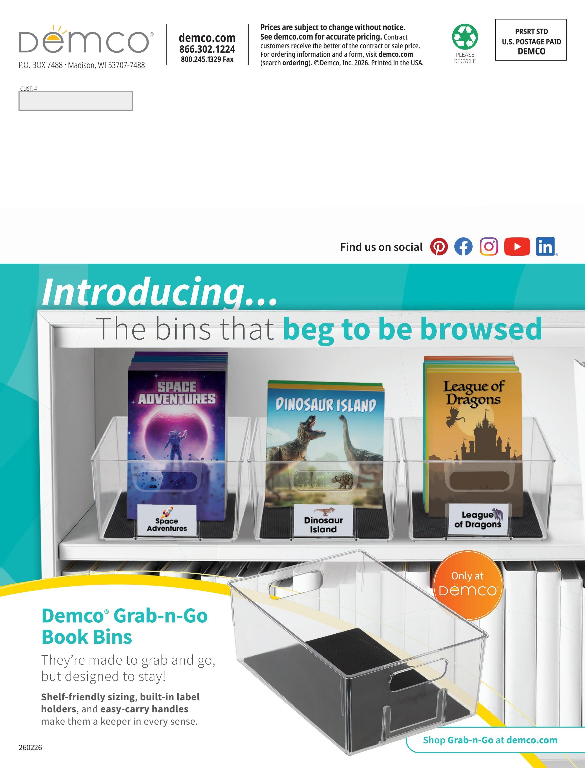 Demco Spring Essentials Weekly Ad January 1 - December 31, 2026