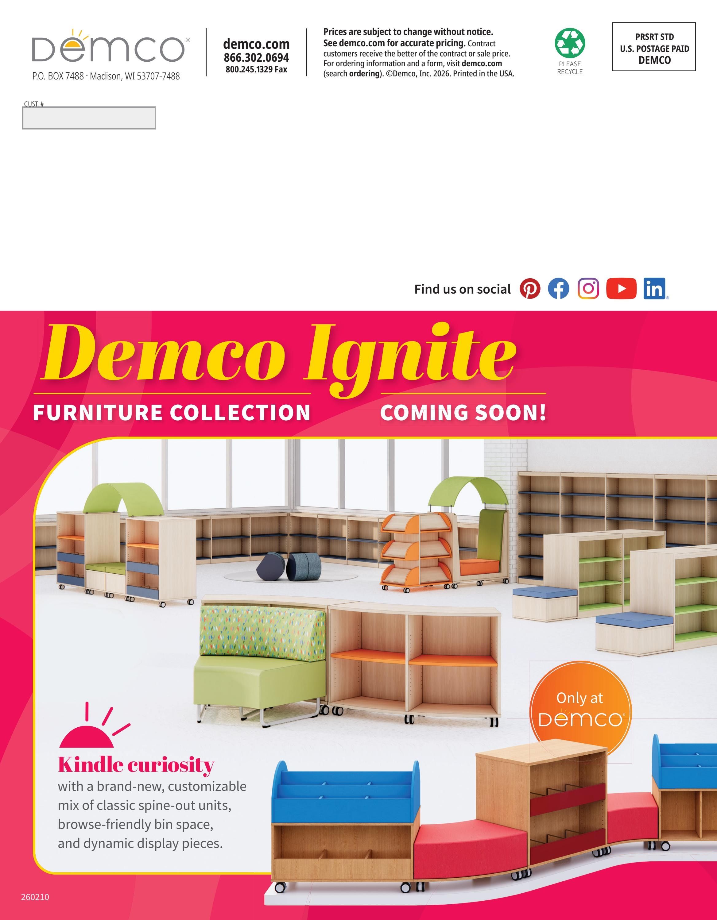 Demco Spring Vision Book Weekly Ad January 1 - December 31, 2026