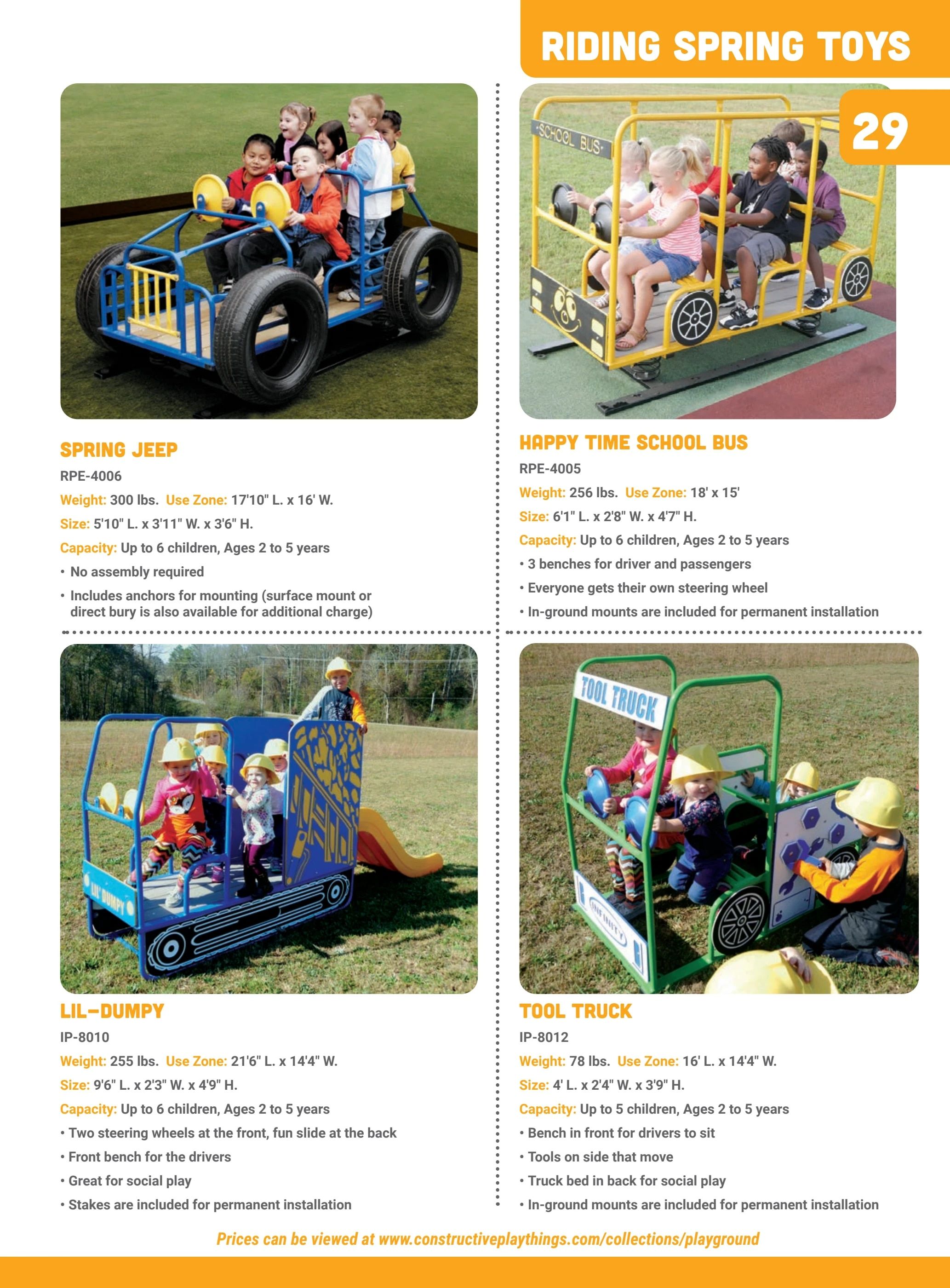 Constructive Playthings Playground Catalog Weekly Ad January 1 - December 31, 2026