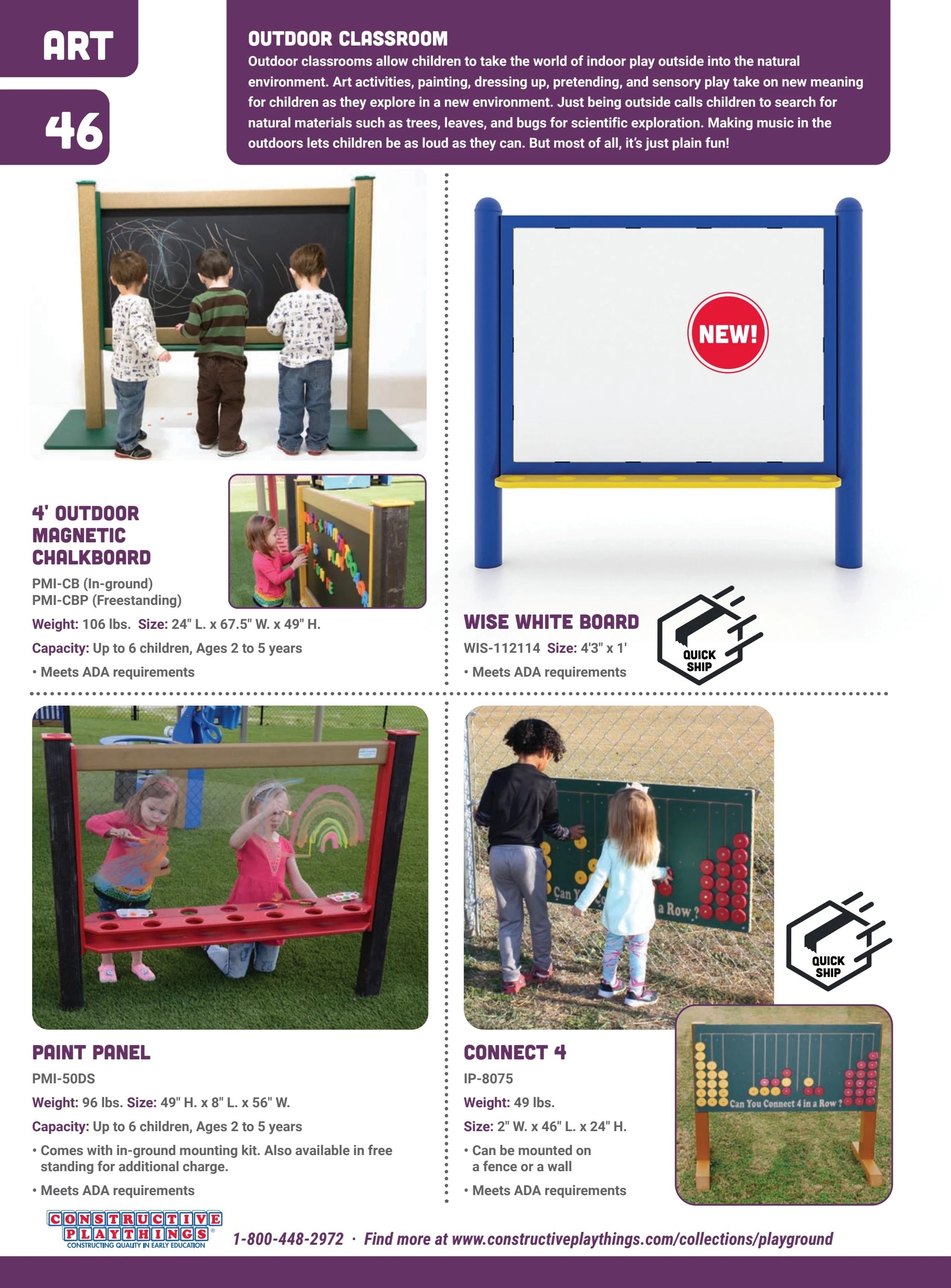 Constructive Playthings Playground Catalog Weekly Ad January 1 - December 31, 2026