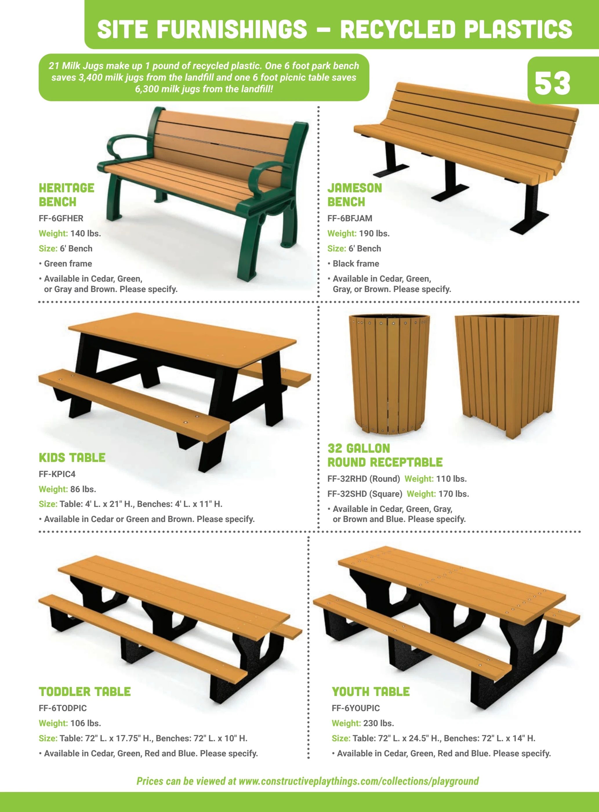 Constructive Playthings Playground Catalog Weekly Ad January 1 - December 31, 2026