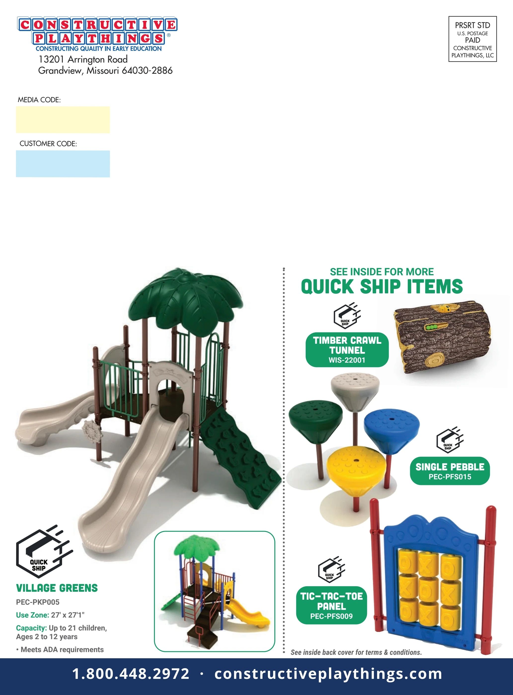Constructive Playthings Playground Catalog Weekly Ad January 1 - December 31, 2026