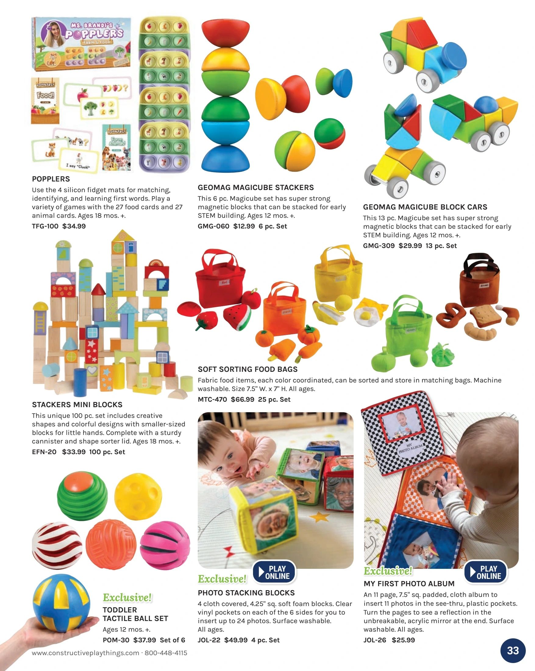 Constructive Playthings Quick Reference Guide Weekly Ad January 1 - December 31, 2026